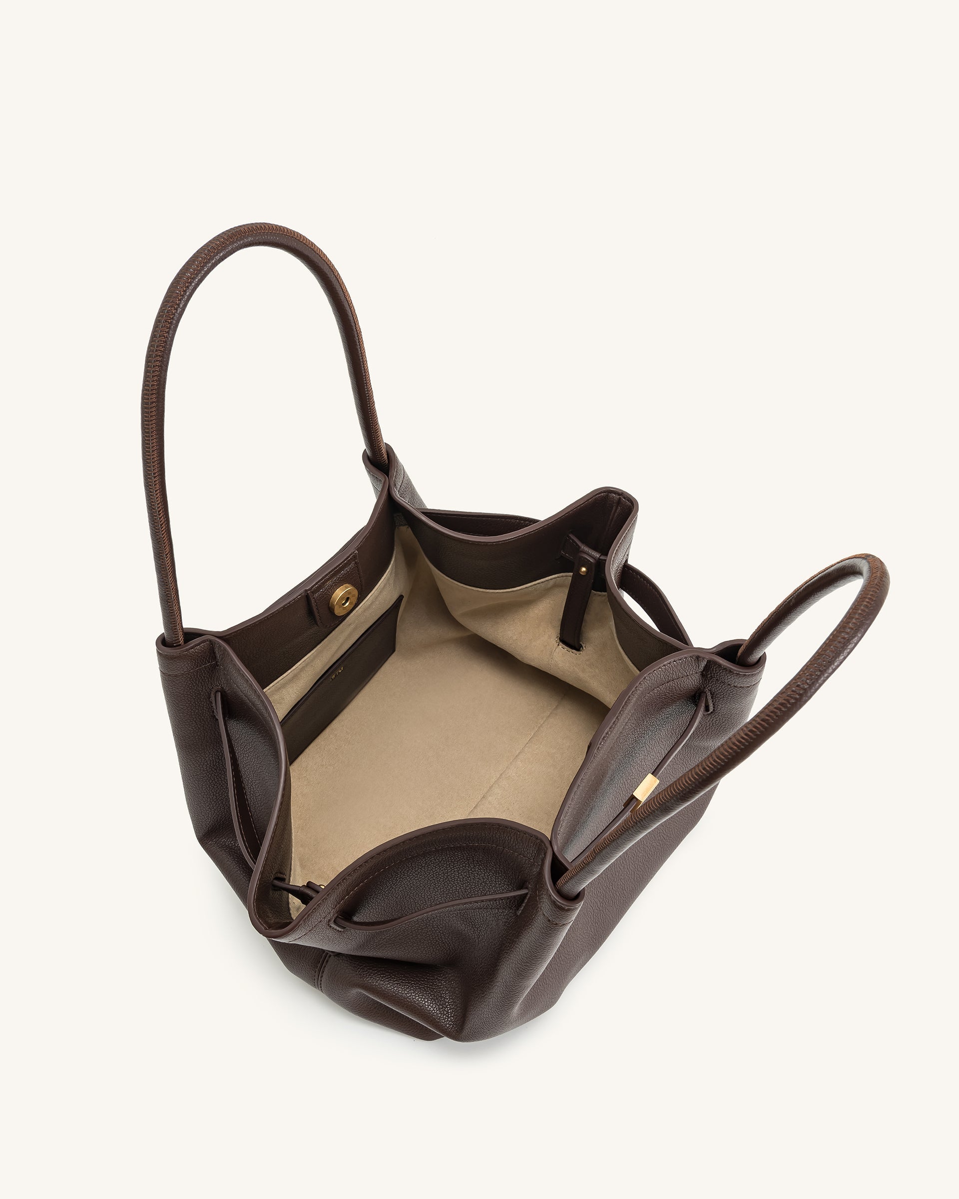 JW PEI Hana Medium Tote Bag - Dark Brown – Kanadadan Kapına