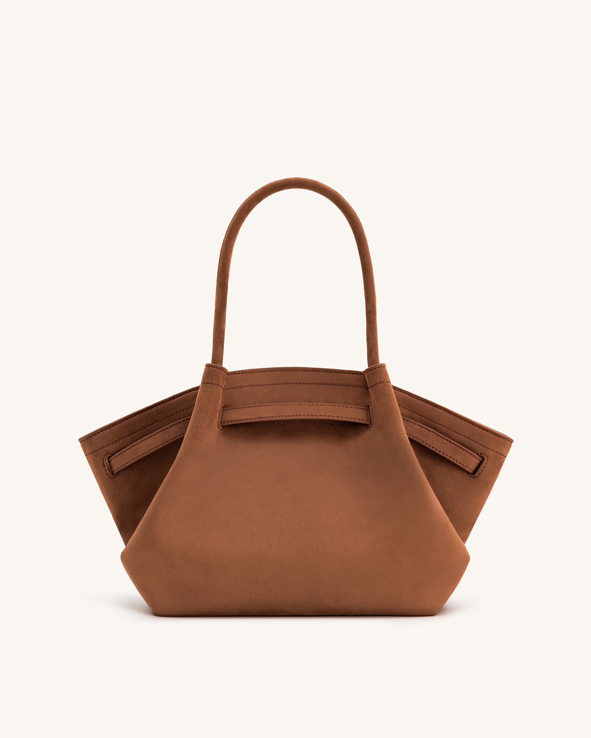 JW PEI Hana Medium Faux Suede Tote Bag - Brown – Kanadadan Kapına