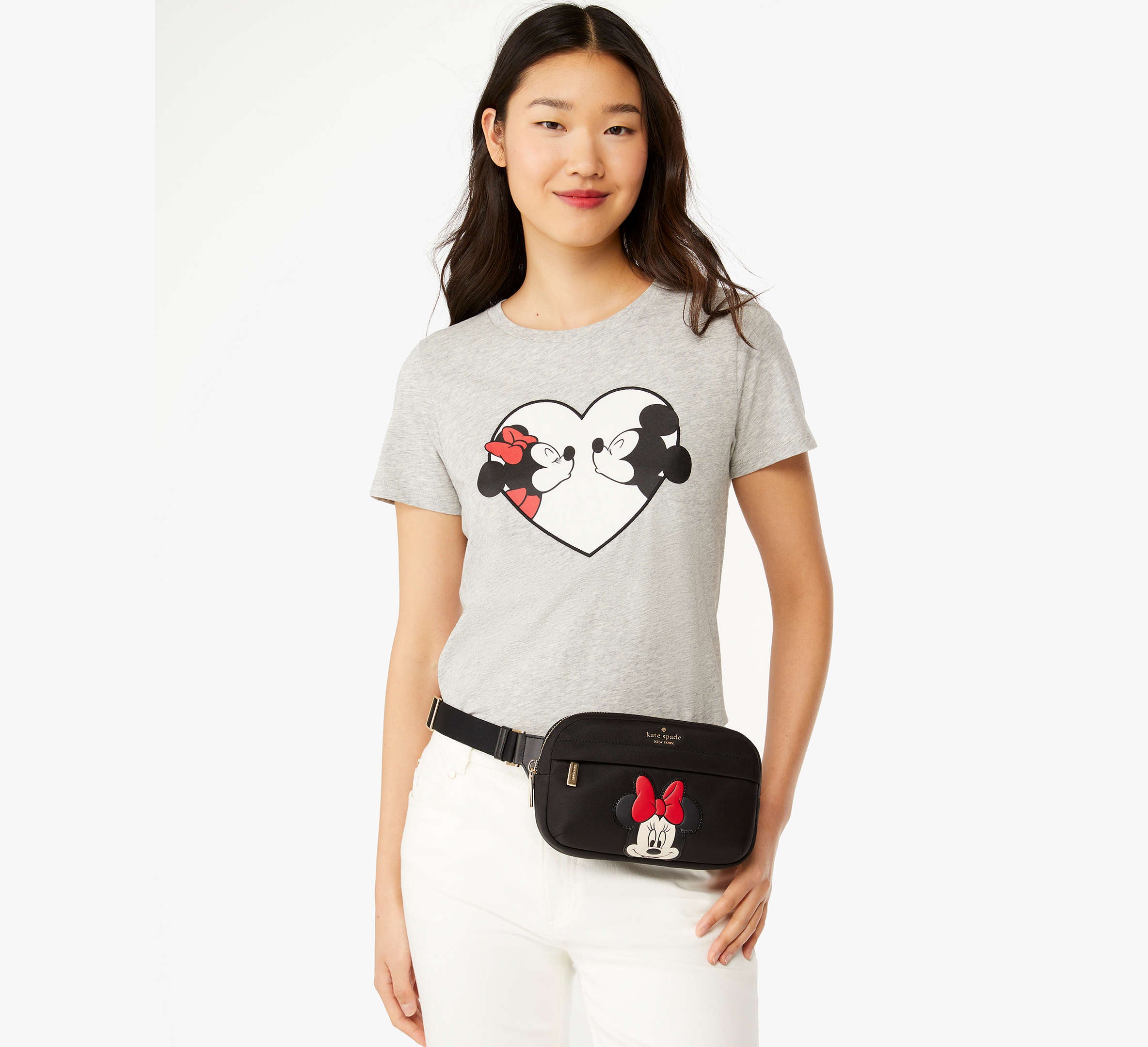 Kate Spade Disney X Kate Spade New York Minnie Belt Bag Black Multi