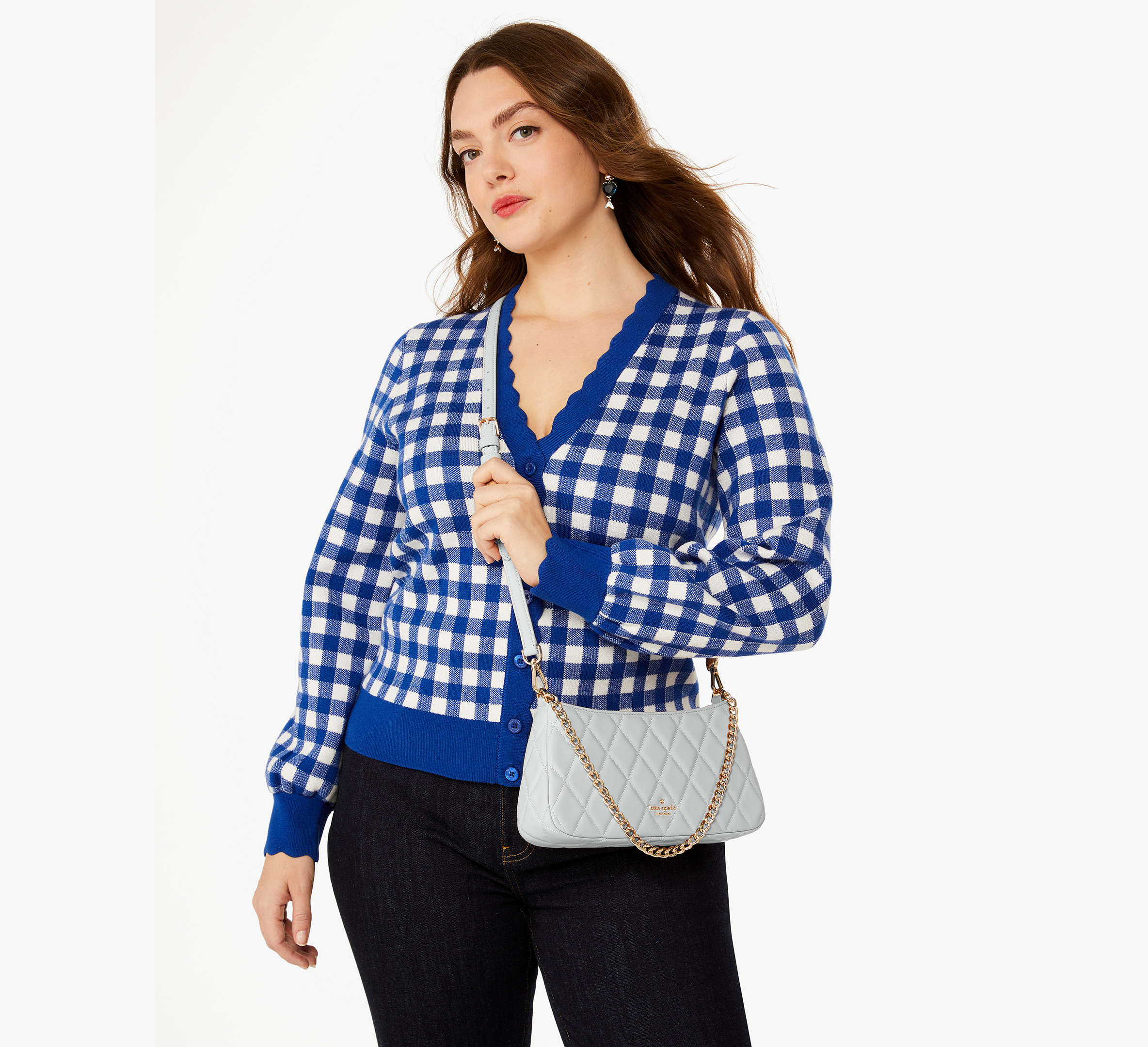 Kate Spade Carey Small Convertible Crossbody - Stone Path