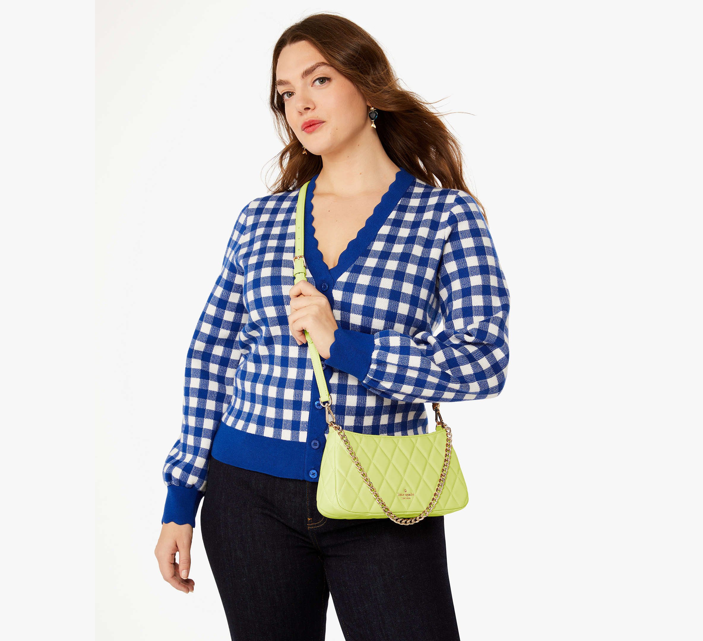 Kate Spade Carey Small Convertible Crossbody - Lime Slushy