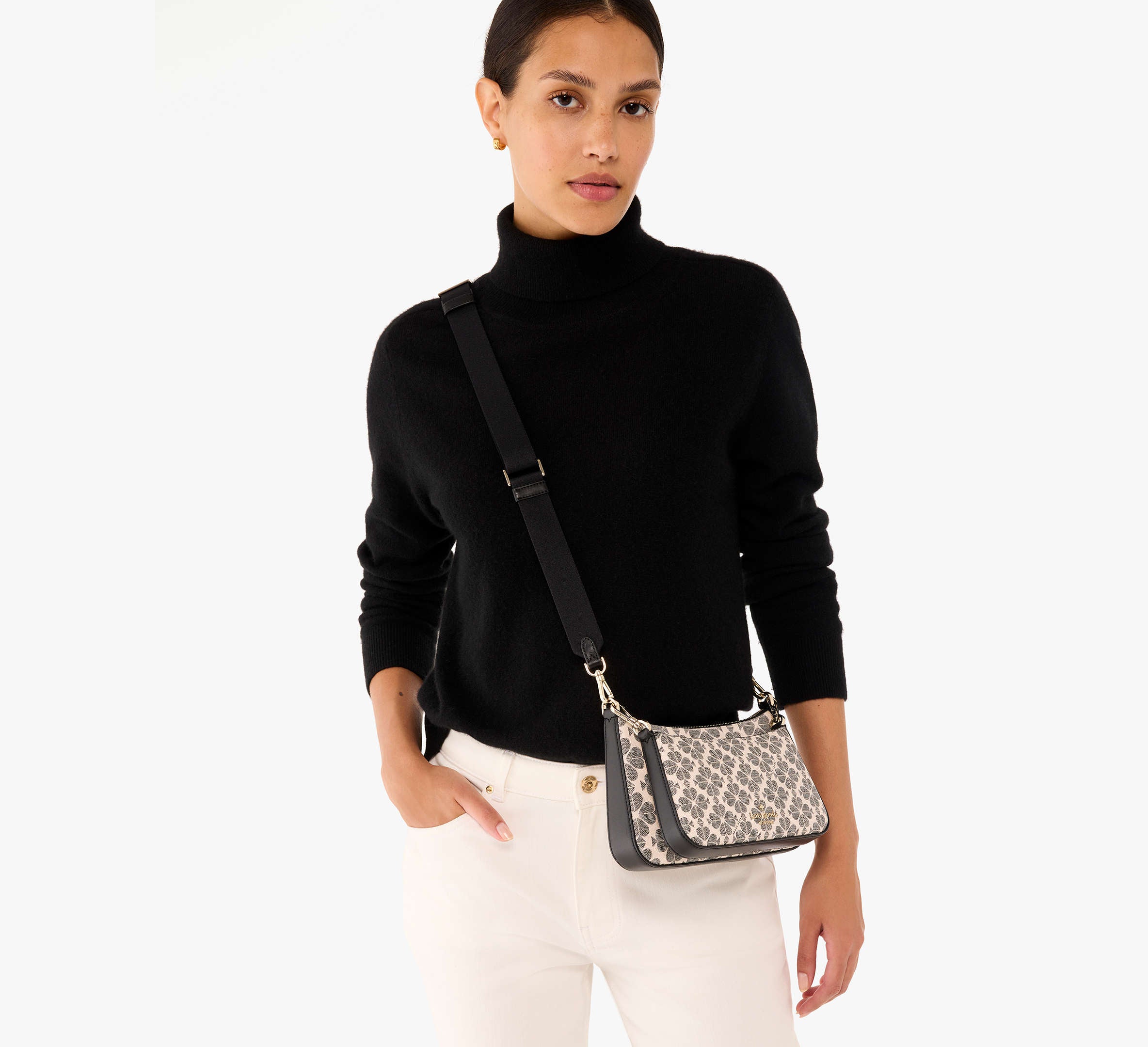 Kate Spade Spade Flower Small Crossbody Black Multi