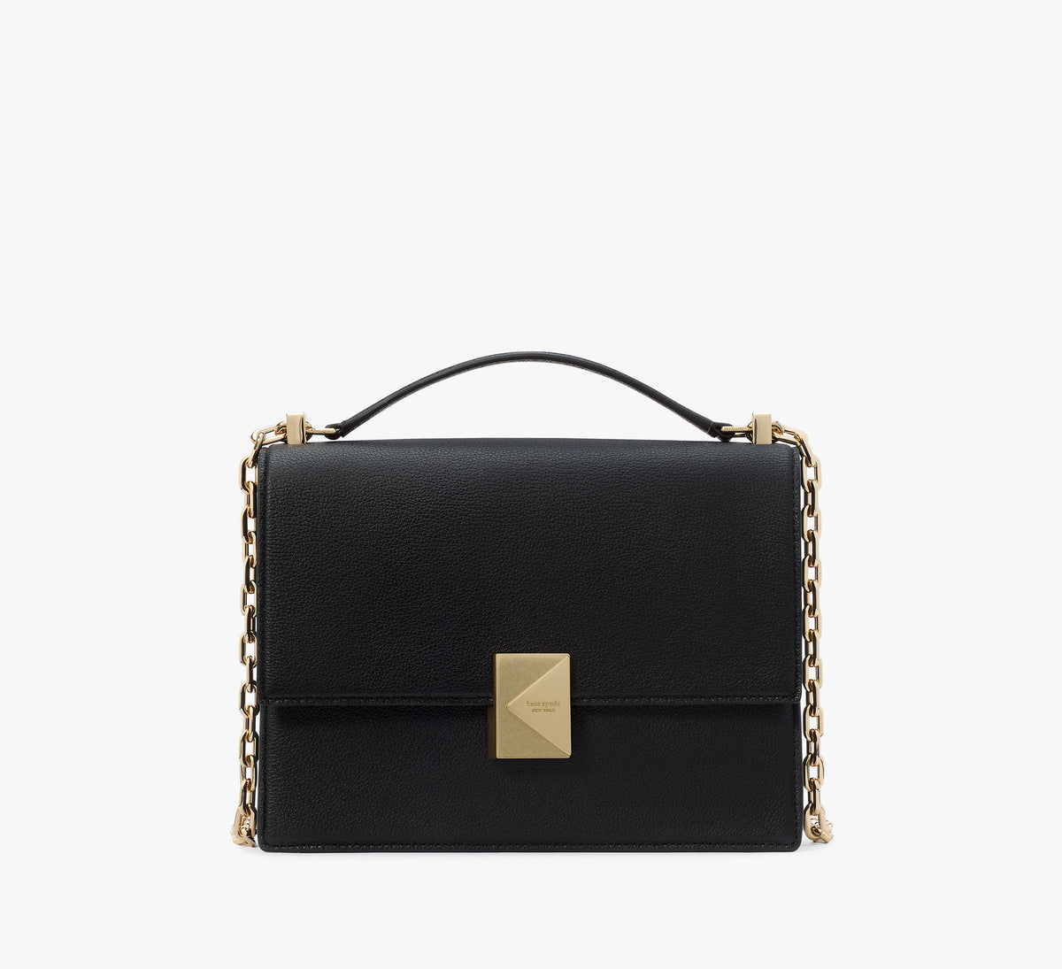 Kate Spade Deco Chain Shoulder Bag - Black