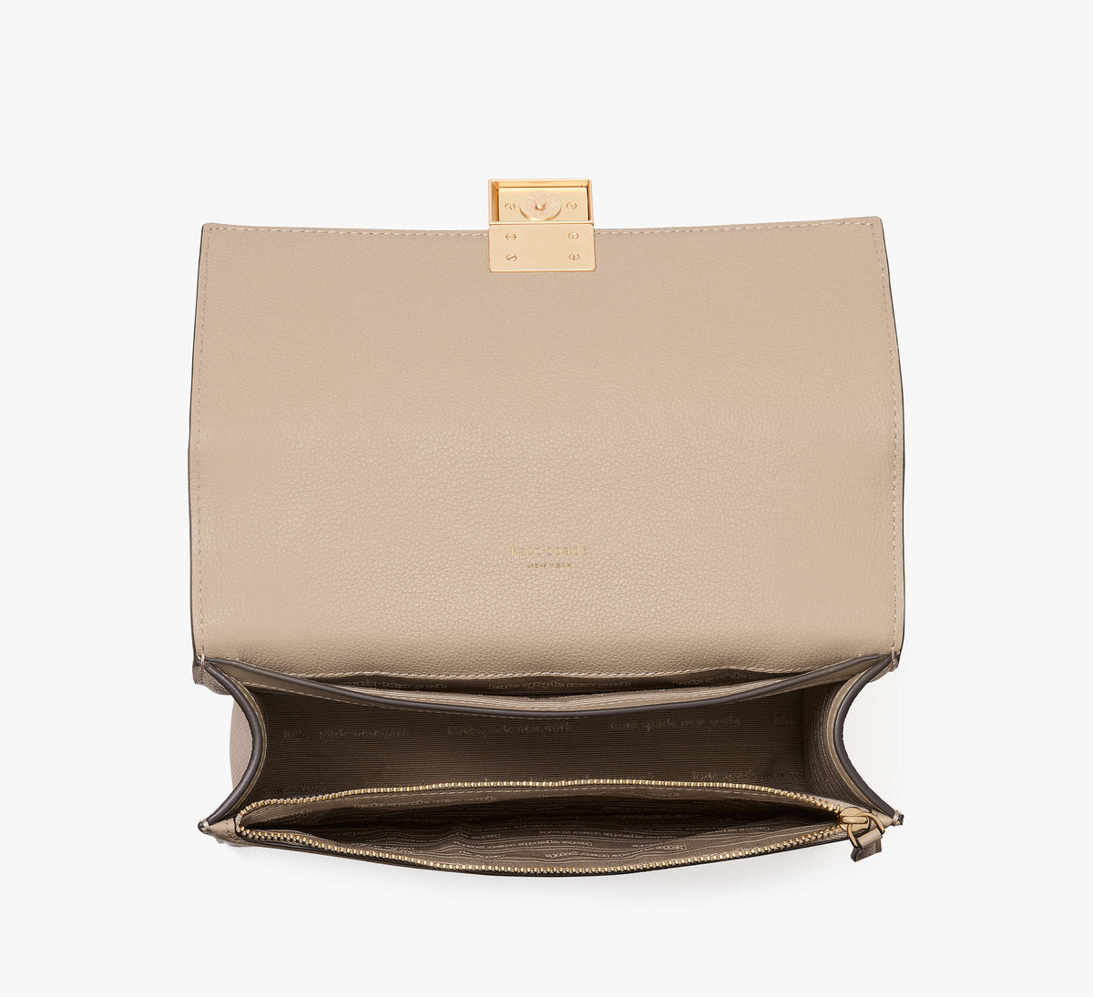 Kate Spade Deco Chain Shoulder Bag -Timeless Taupe