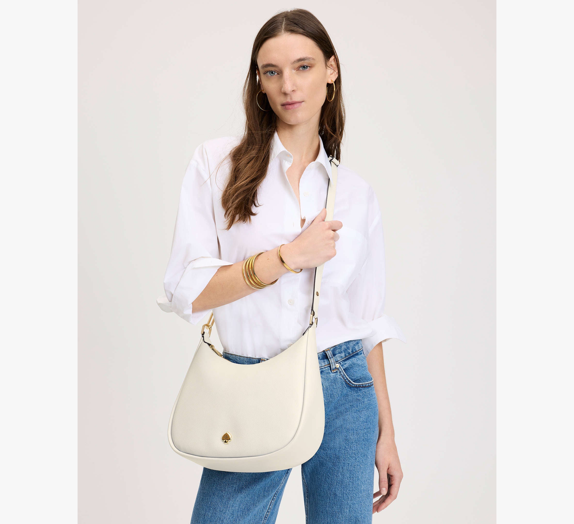Kate Spade Kayla Large Shoulder Bag Meringue – Kanadadan Kapına