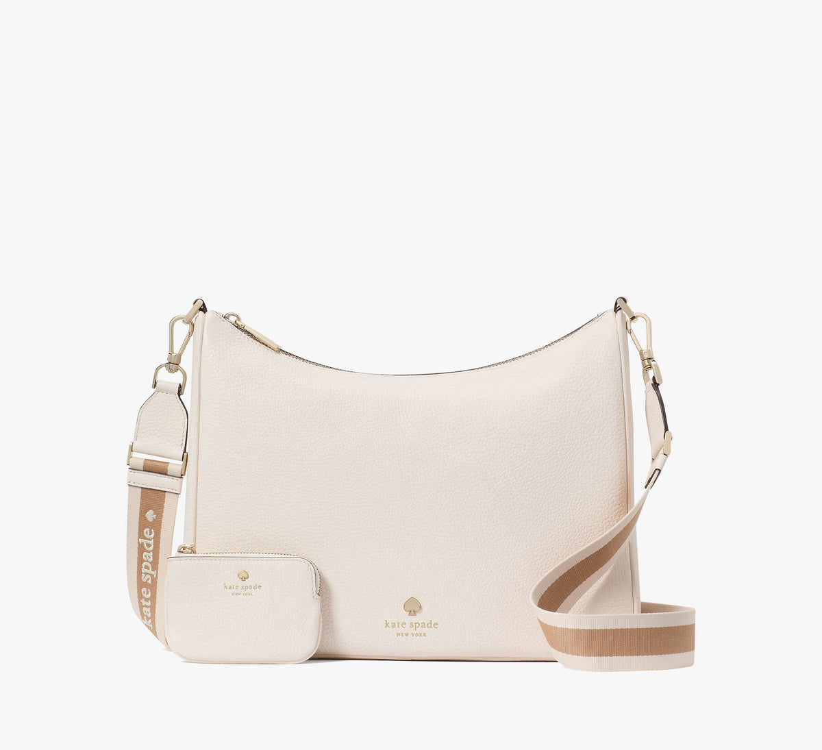 Kate Spade Emma Large Crossbody - Parchment