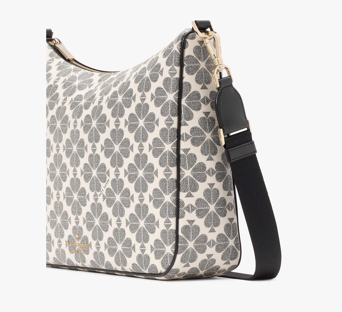Kate Spade Spade Flower Large Crossbody With Pouch - Black Multi