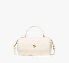 Kate Spade Heart Barrel Quilted Crossbody - Meringue