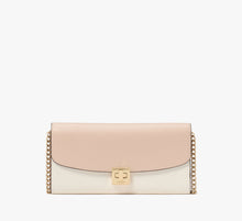 Kate Spade Phoebe Turnlock Wallet-On-Chain - Toasted Hazelnut Multi