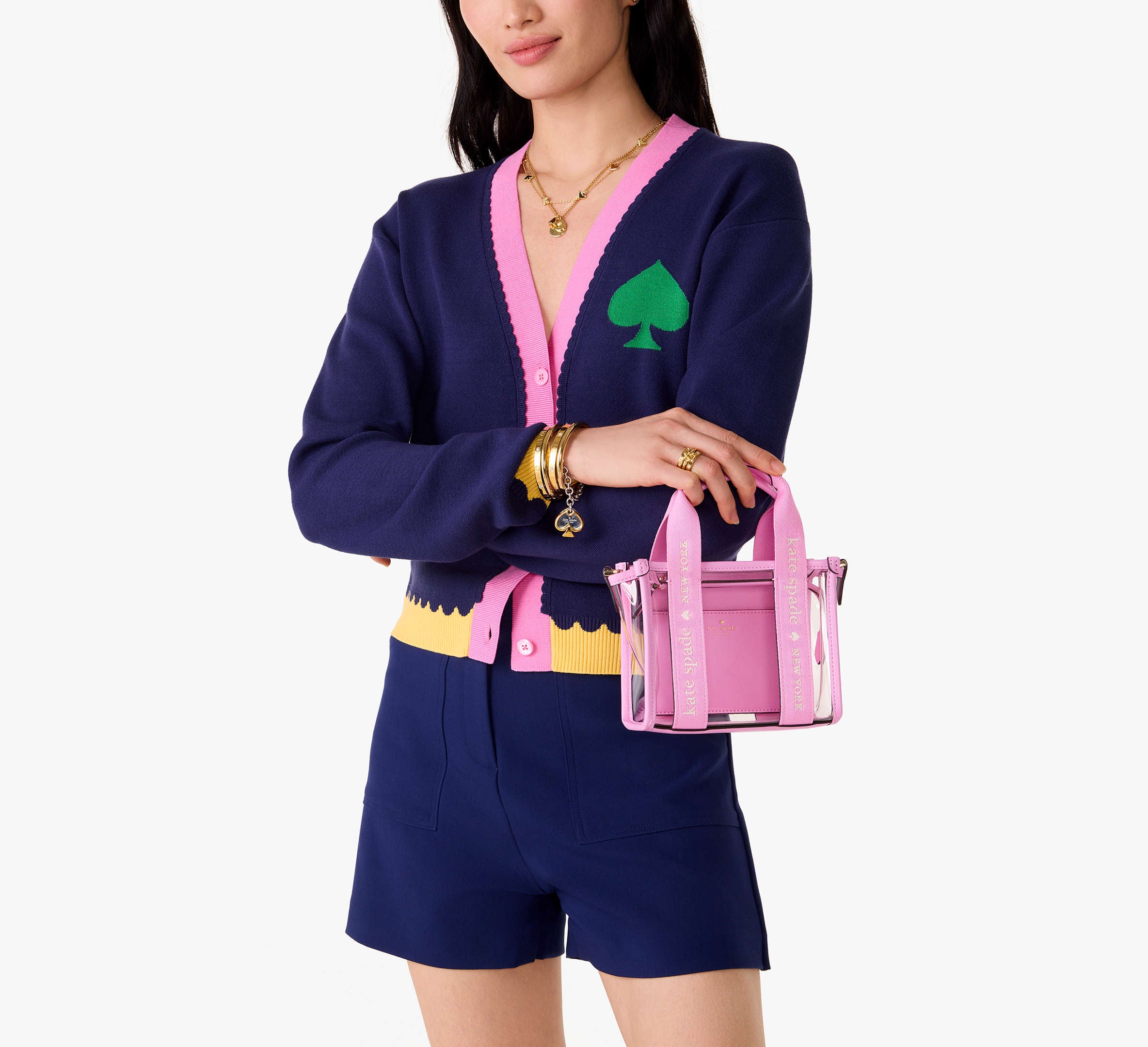 Kate Spade Kip Clear Mini - Tote Surf Pink