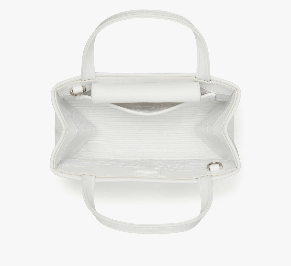 Kate Spade Sam Icon Ksnyl Mini Tote Bag - White Dove