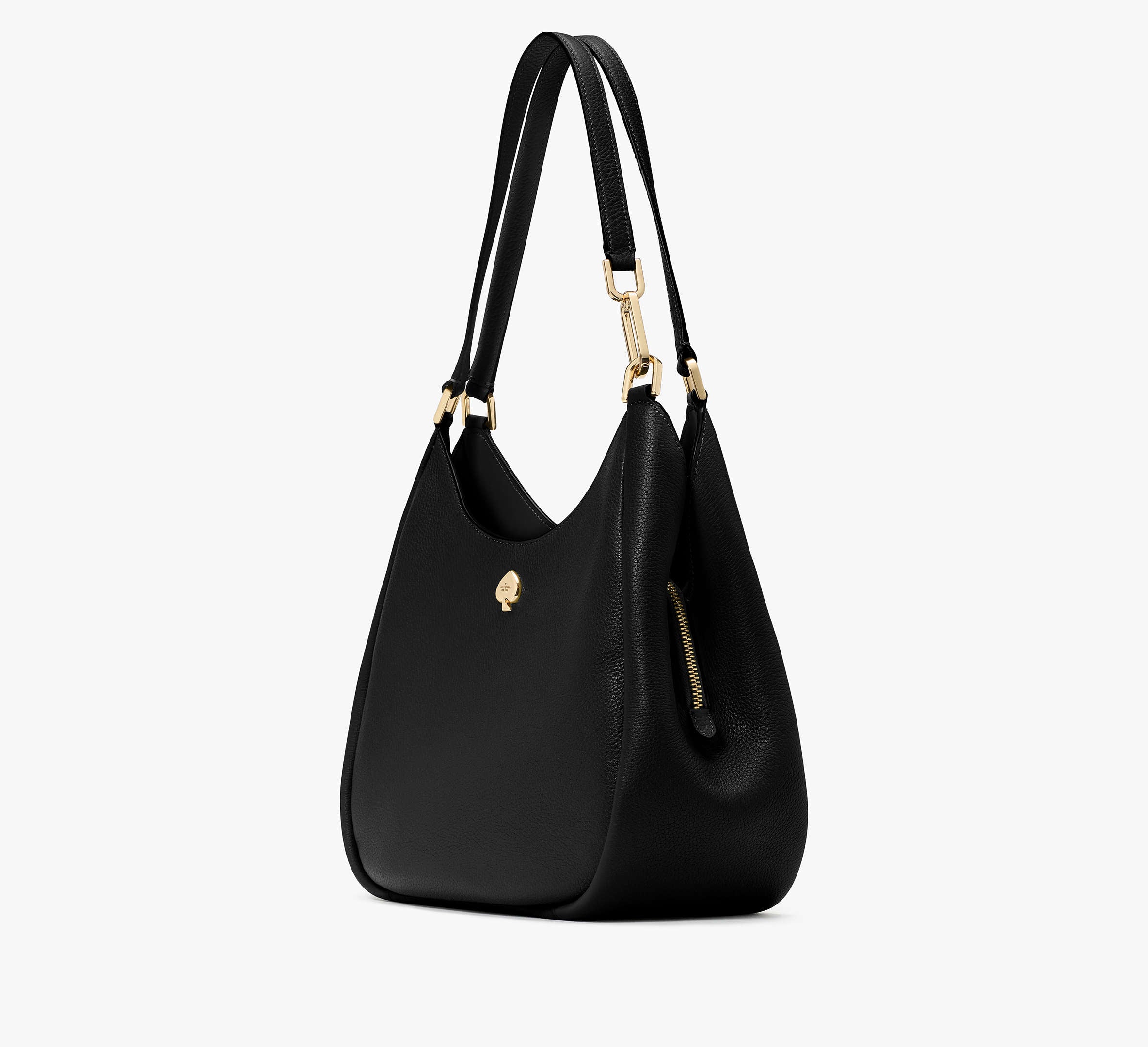 Kate Spade Kayla Large Triple Compartment Shoulder Bag-Black