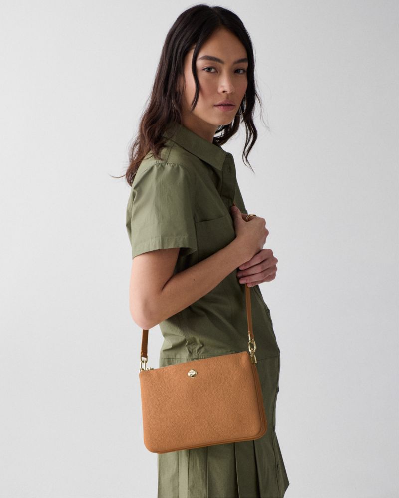 Kate Spade Kayla Triple Crossbody Bag-Bungalow
