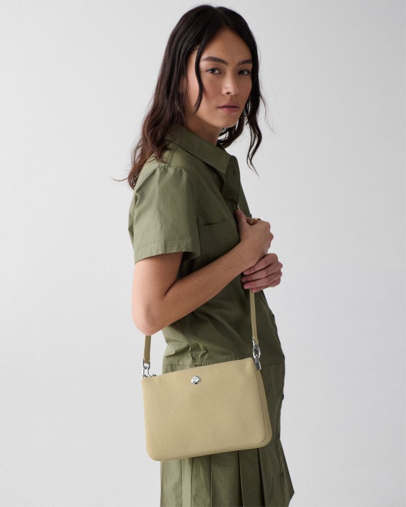 Kate Spade Kayla Triple Crossbody Bag- Elm