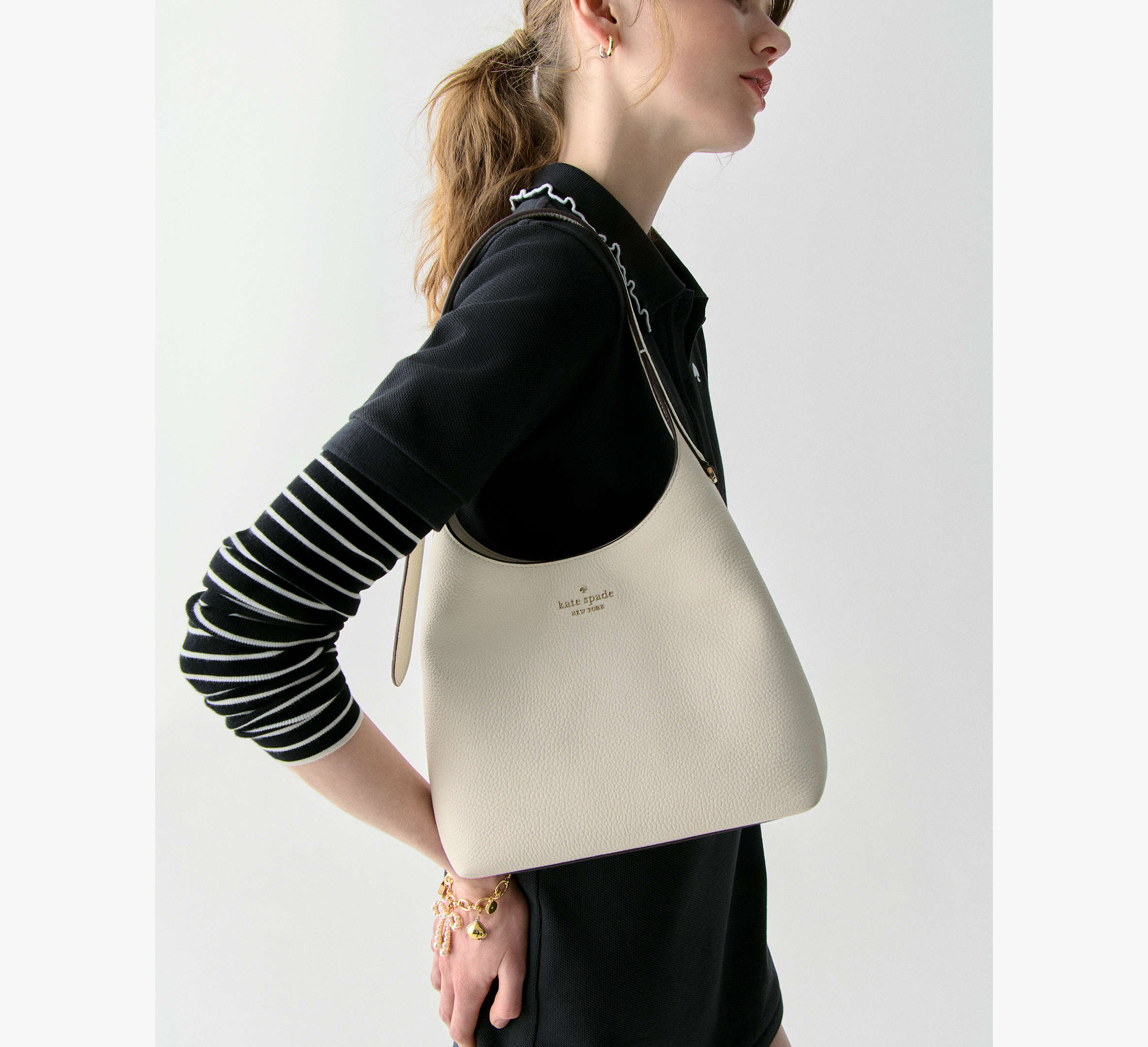 Kate Spade 454 Small Shoulder Bag-Meringue