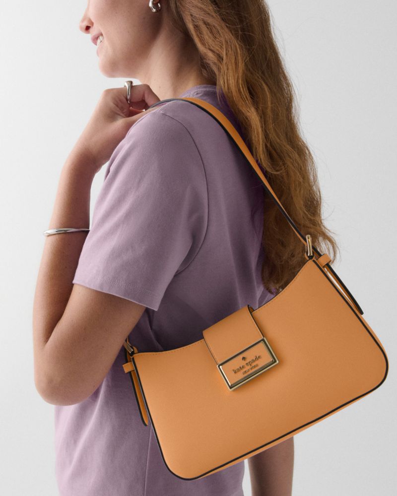 Kate Spade Reegan Small Shoulder Bag- Desert Sunset – Kanadadan Kapına