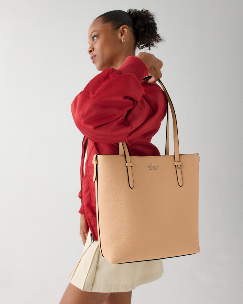 Kate Spade Juliette Leather Medium Tote- Citrus Glaze