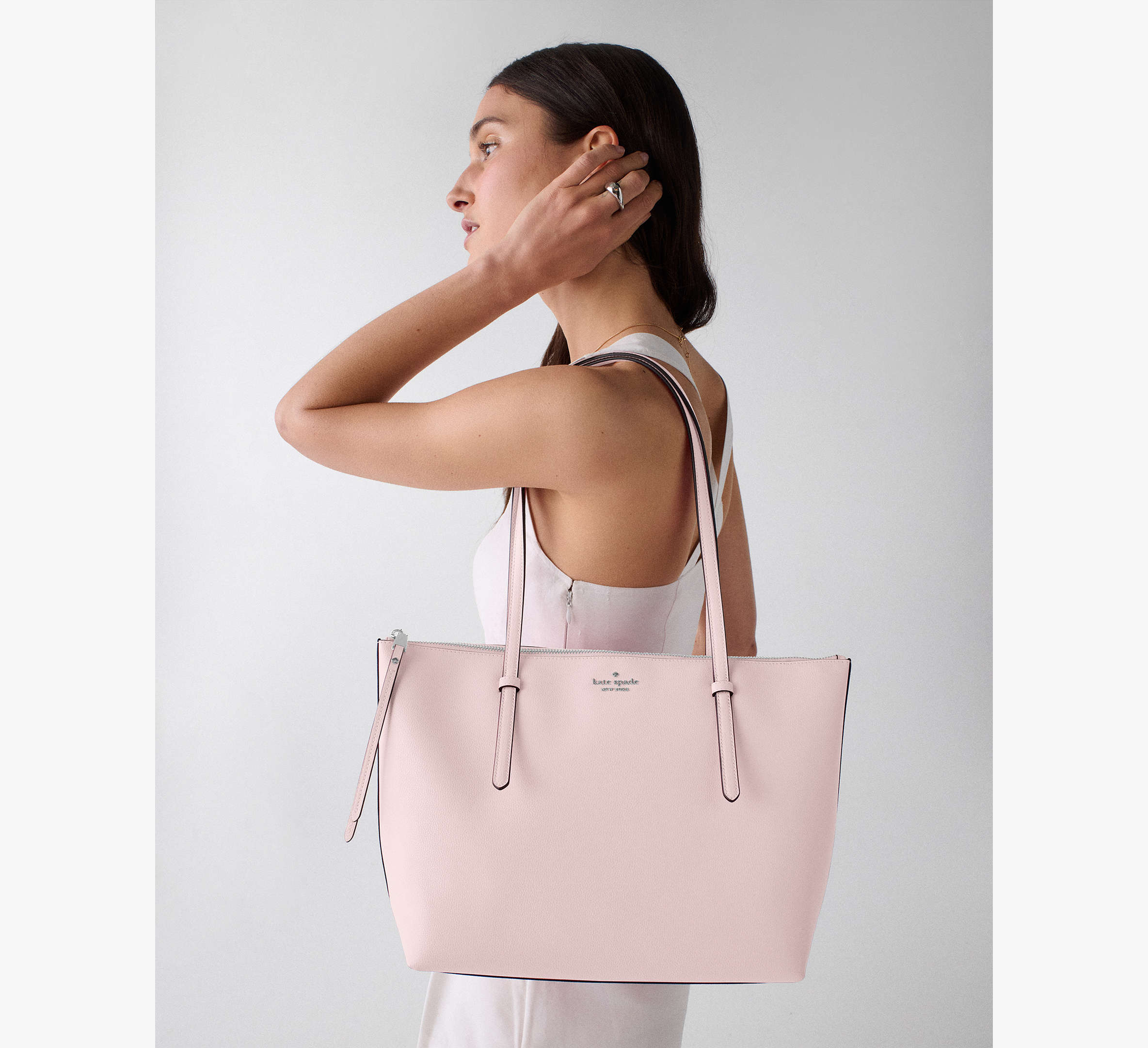 Kate Spade All Day Tote-  Shimmer Pink
