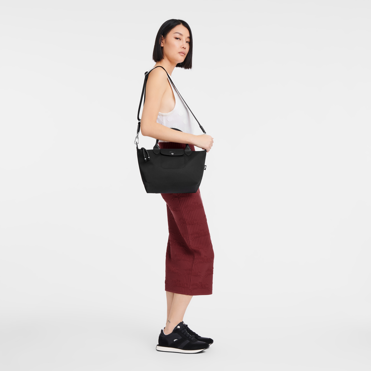 Longchamp Le Pliage Energy S Handbag Black - Hemen Teslimde