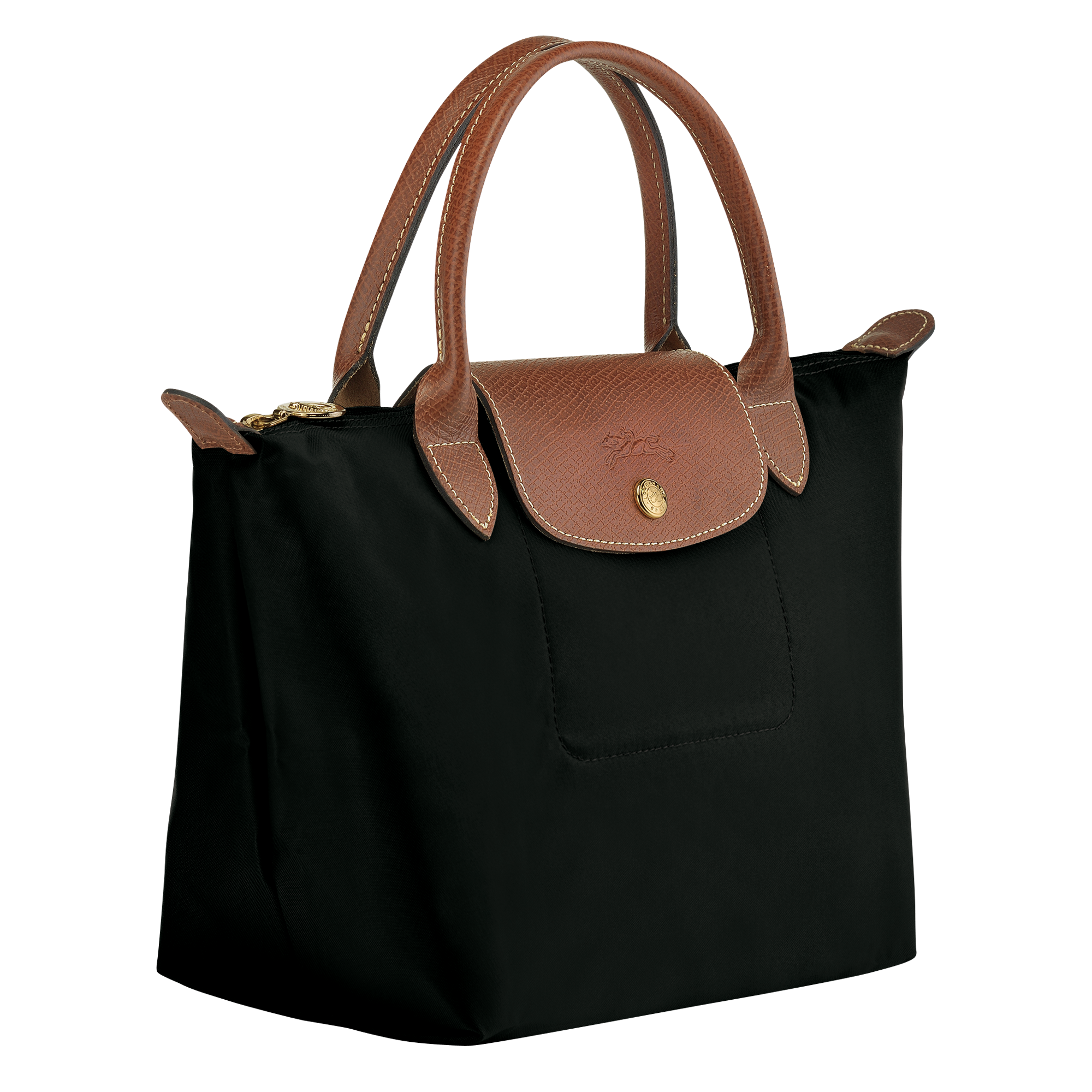 Longchamp Le Pliage Original S Handbag-Black - Recycled