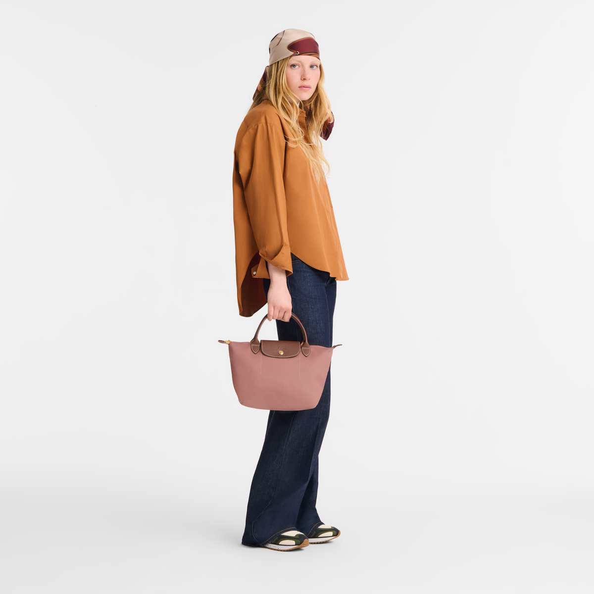 Longchamp Le Pliage Original S Handbag - Pink Tea