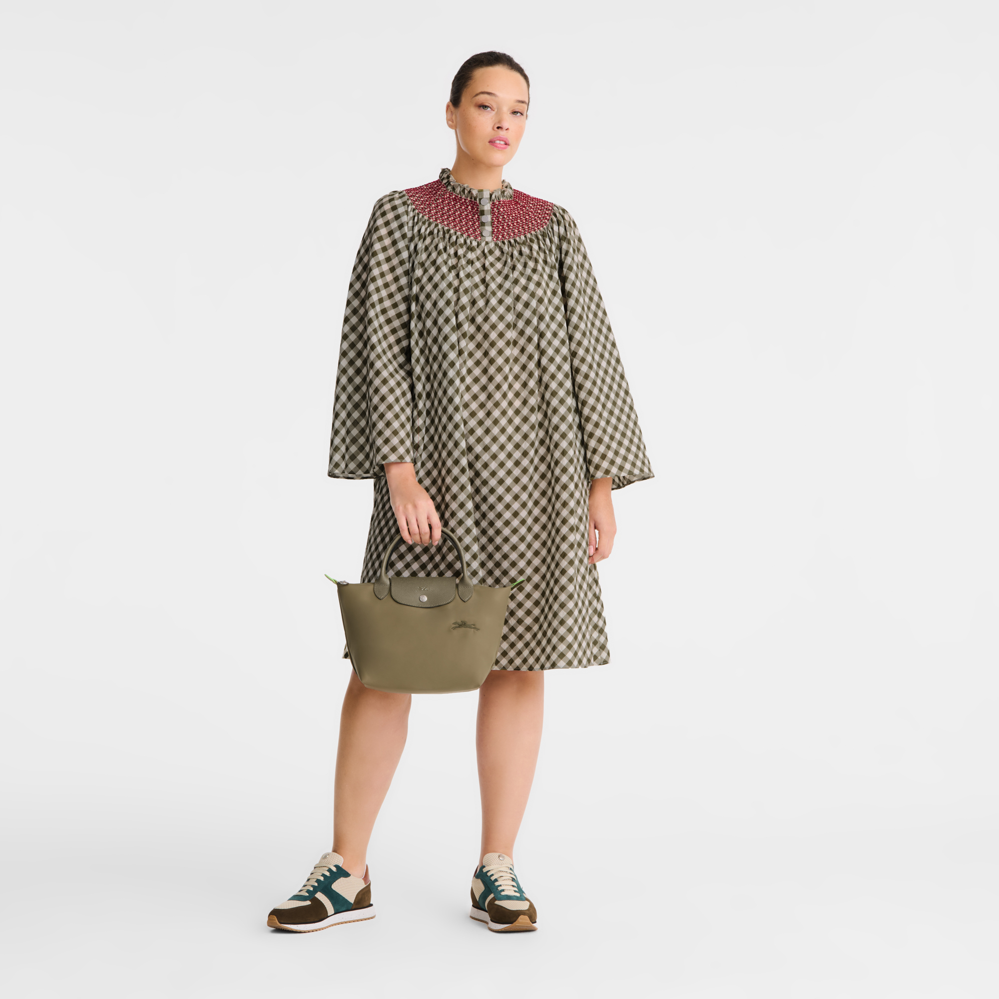 Longchamp Le Pliage Green S Handbag Artichoke