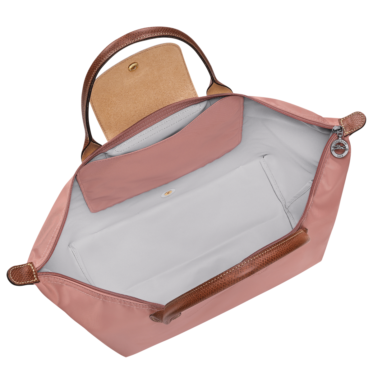 Longchamp Le Pliage Original L Handbag-Pink Tea