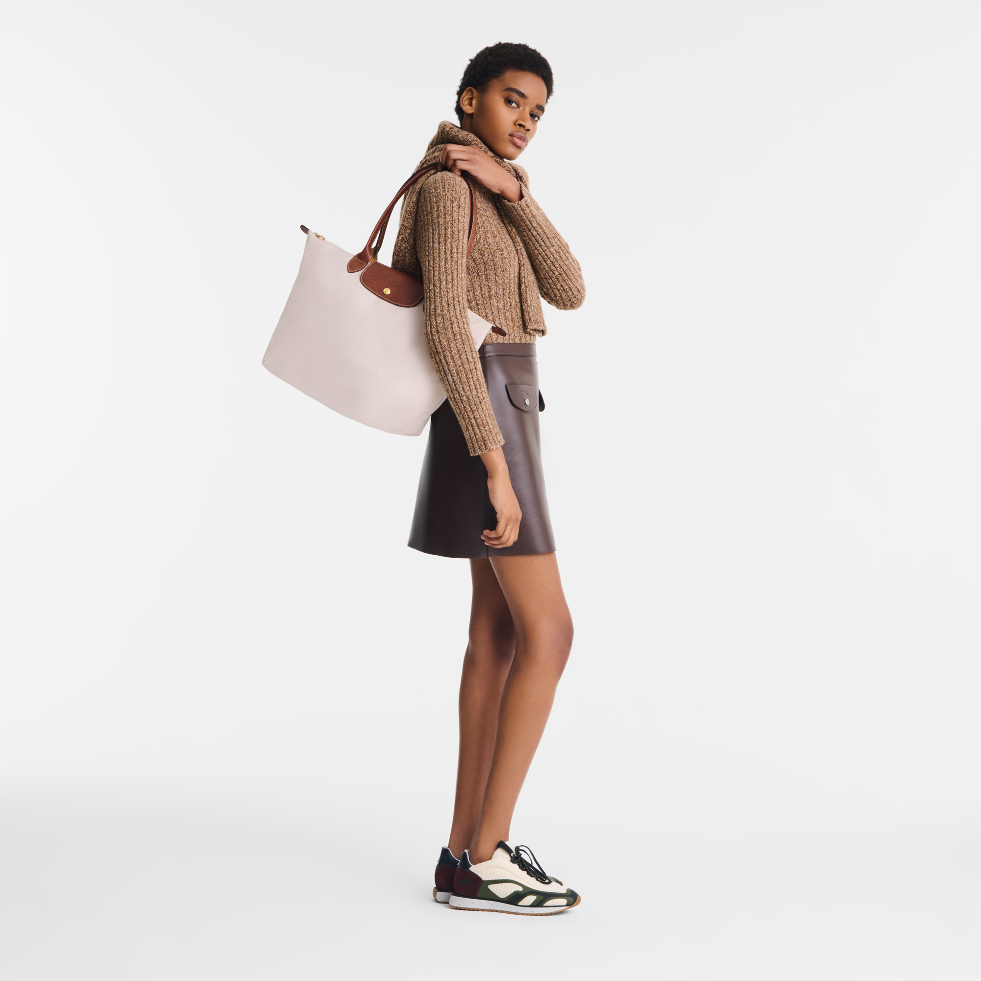 Longchamp Le Pliage Original L Tote Bag - Paper