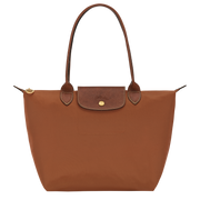 Longchamp  Le Pliage Original M Tote Bag - Cognac