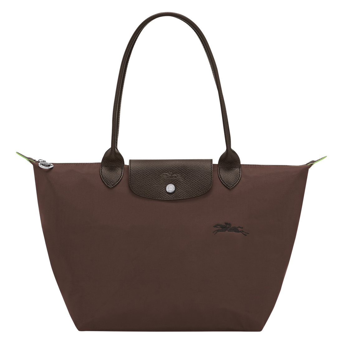Longchamp Le Pliage Green M Tote Bag  Mocha