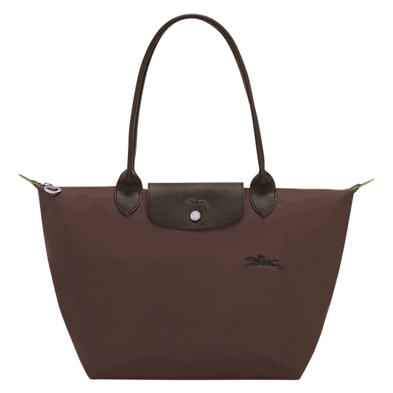 Longchamp Le Pliage Green M Tote Bag  Mocha