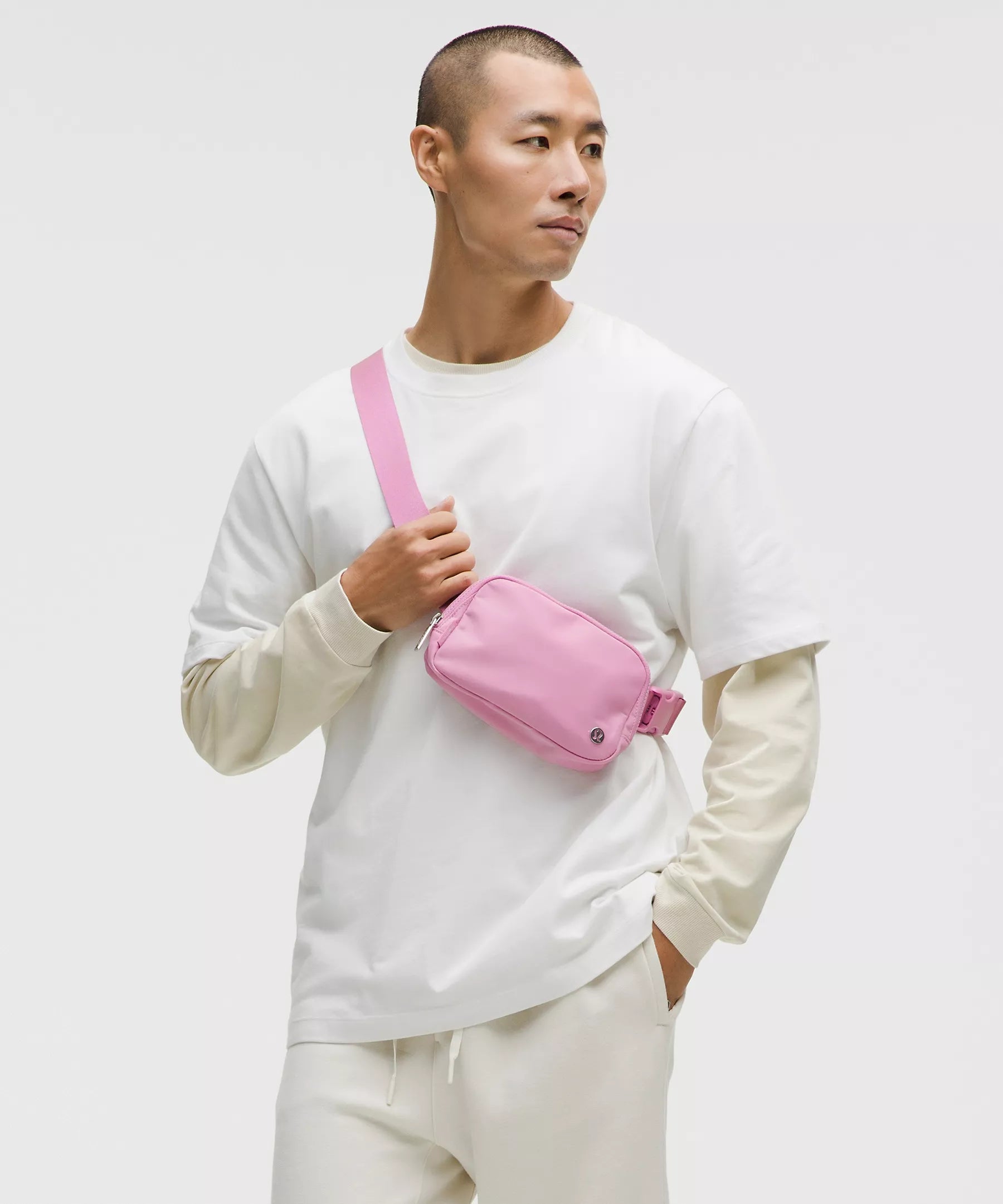 Lululemon Everywhere Belt Bag 1L Pink Frosting