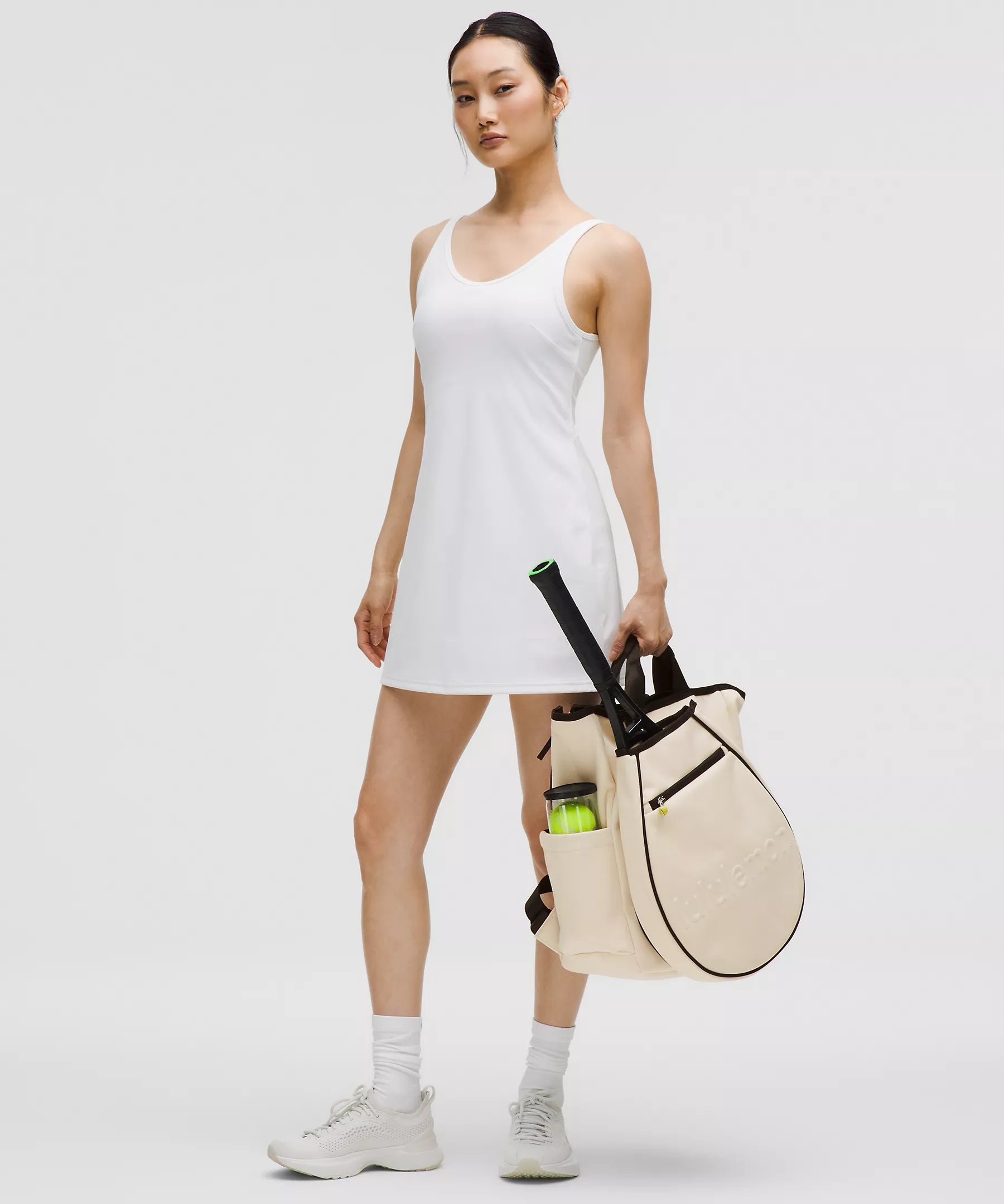 Lululemon Racket Bag 19L-Natural/Black