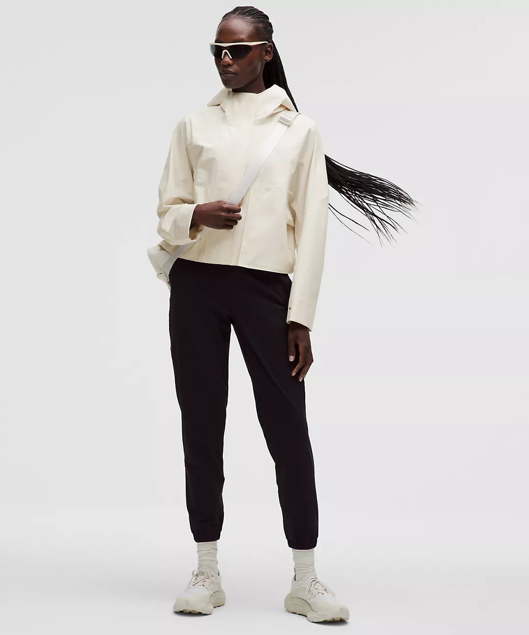 Lululemon Rain Chaser Jacket-Light Ivory