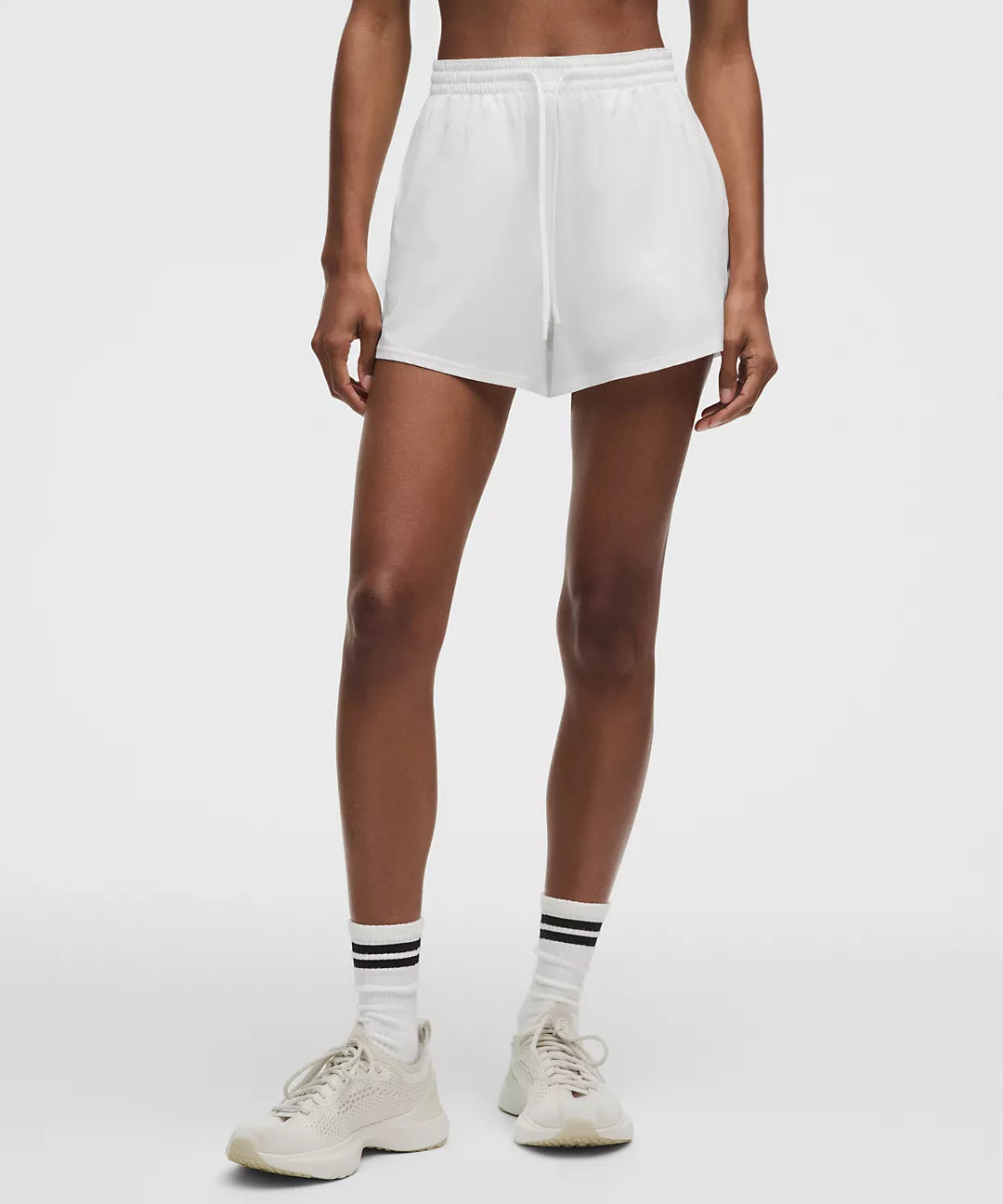 Lululemon Court Rival High-Rise Short 3 -White