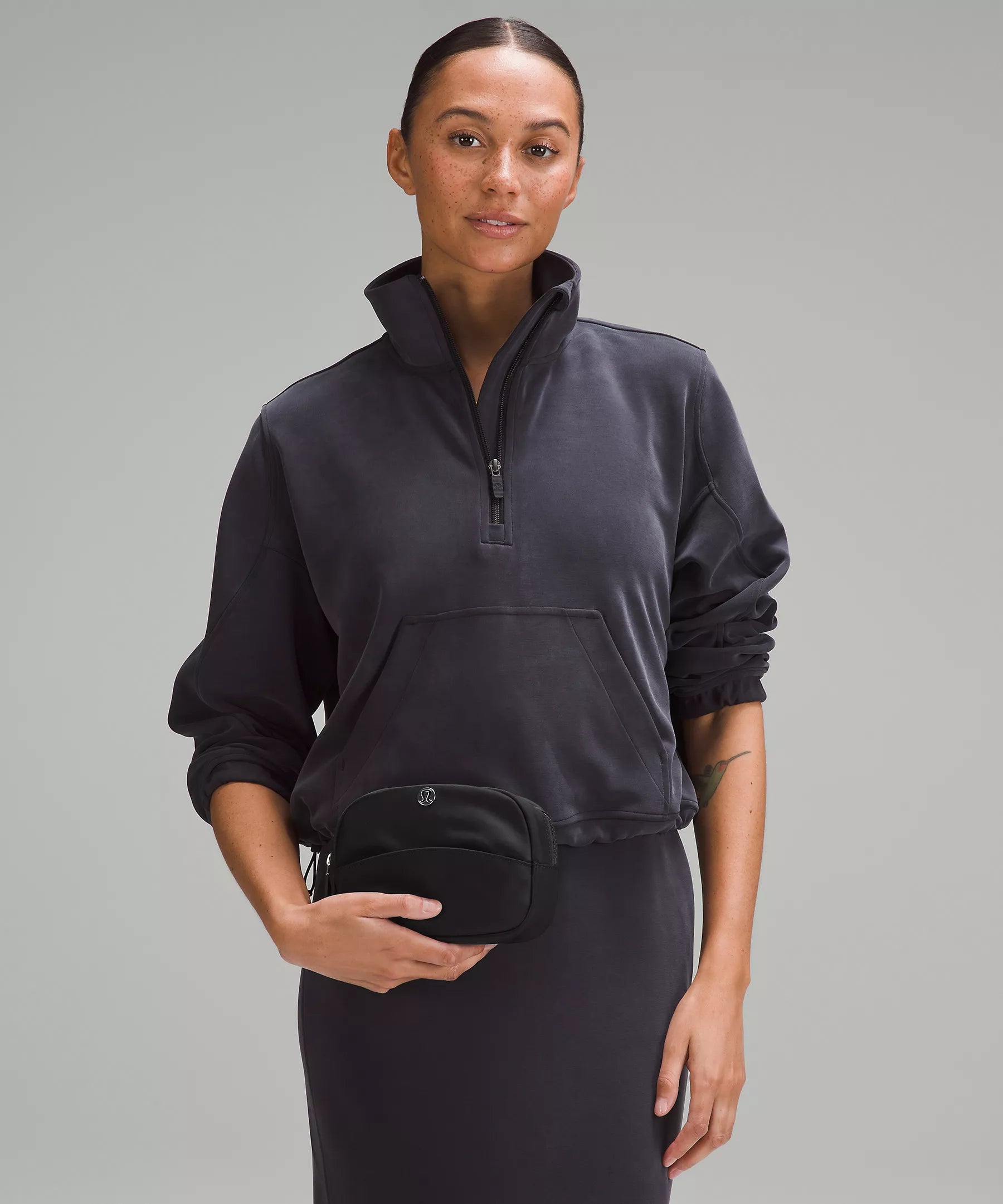 Lululemon City Essentials Pouch Mini 2L Black/Silver