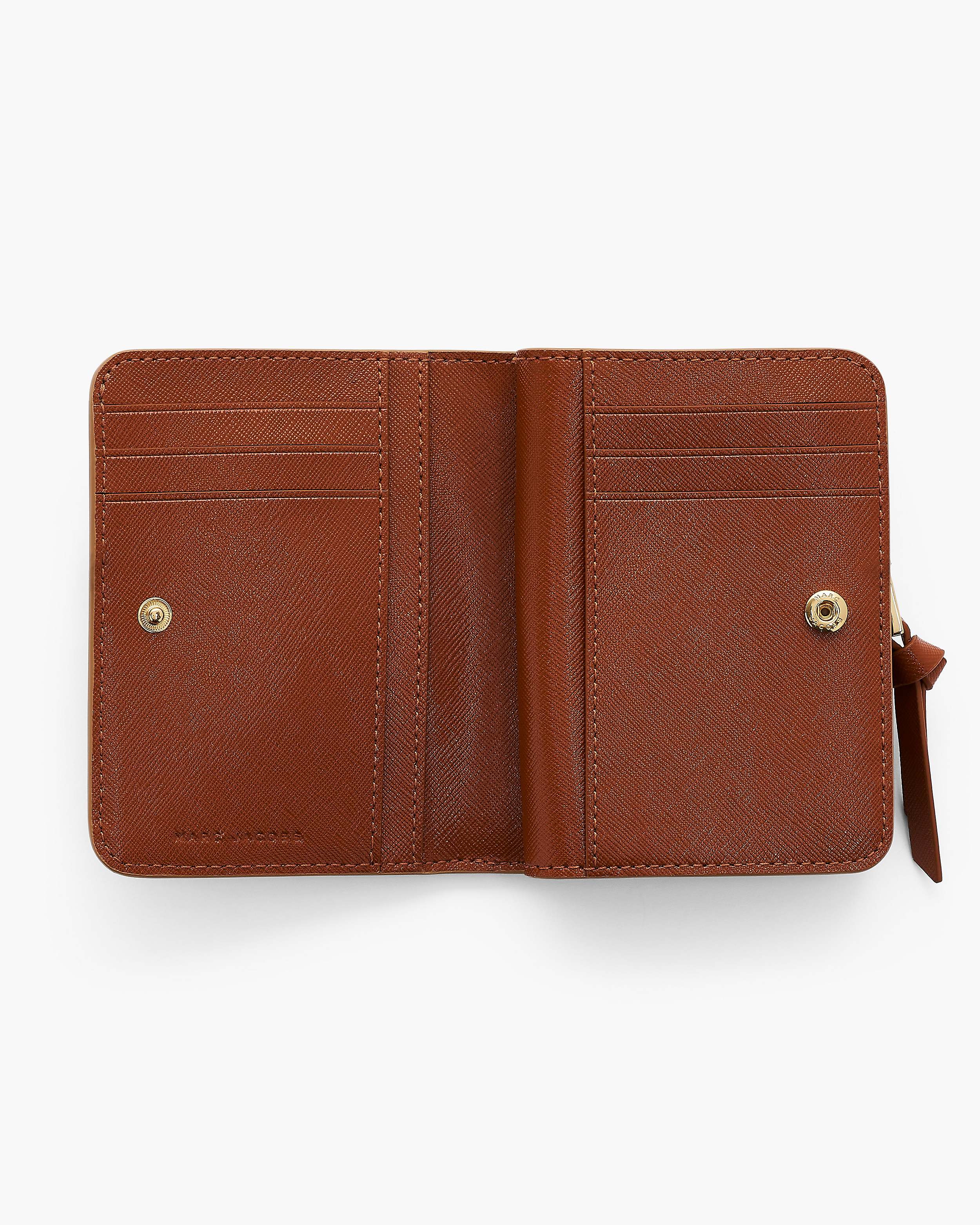 Marc Jacobs The Utility Snapshot Mini Compact Wallet - joy yellow multi