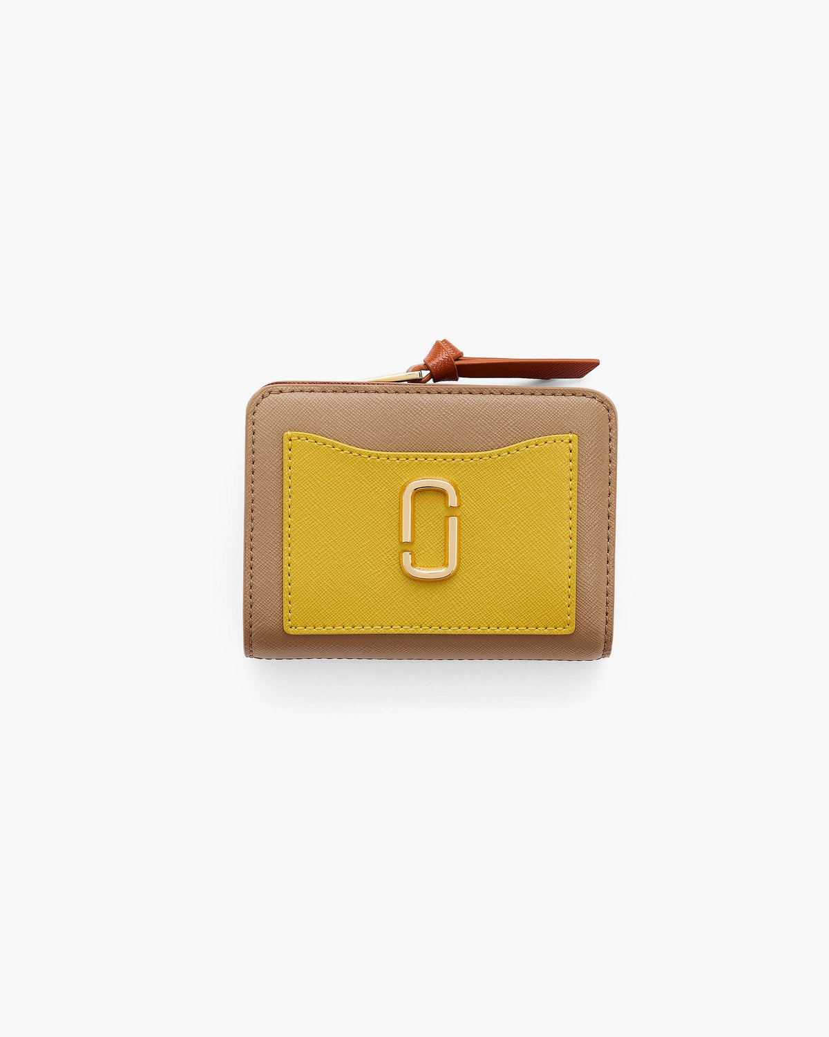 Marc Jacobs The Utility Snapshot Mini Compact Wallet - joy yellow multi