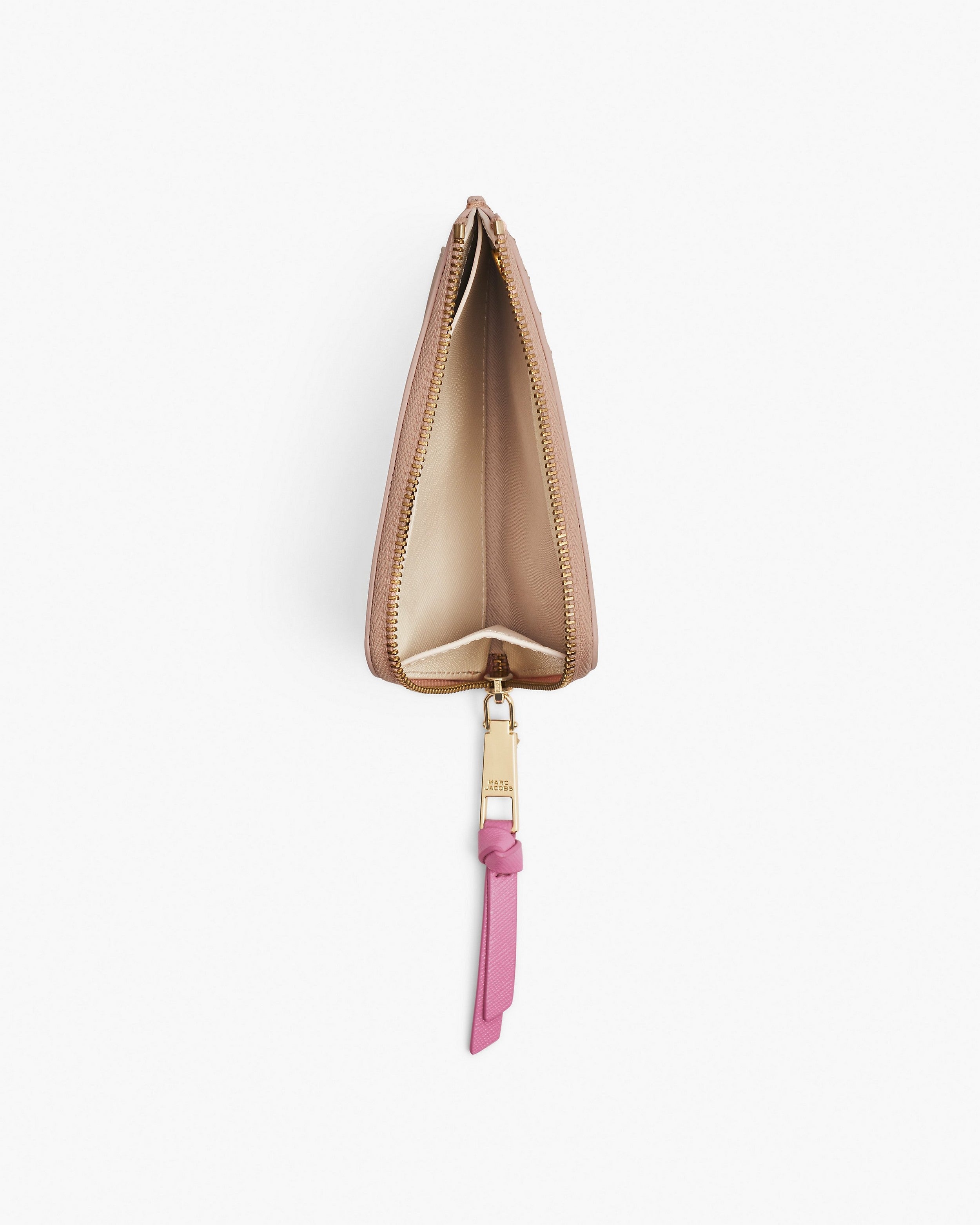 Marc Jacobs The Utility Snapshot Top Zip Multi Wallet-Rose Multi