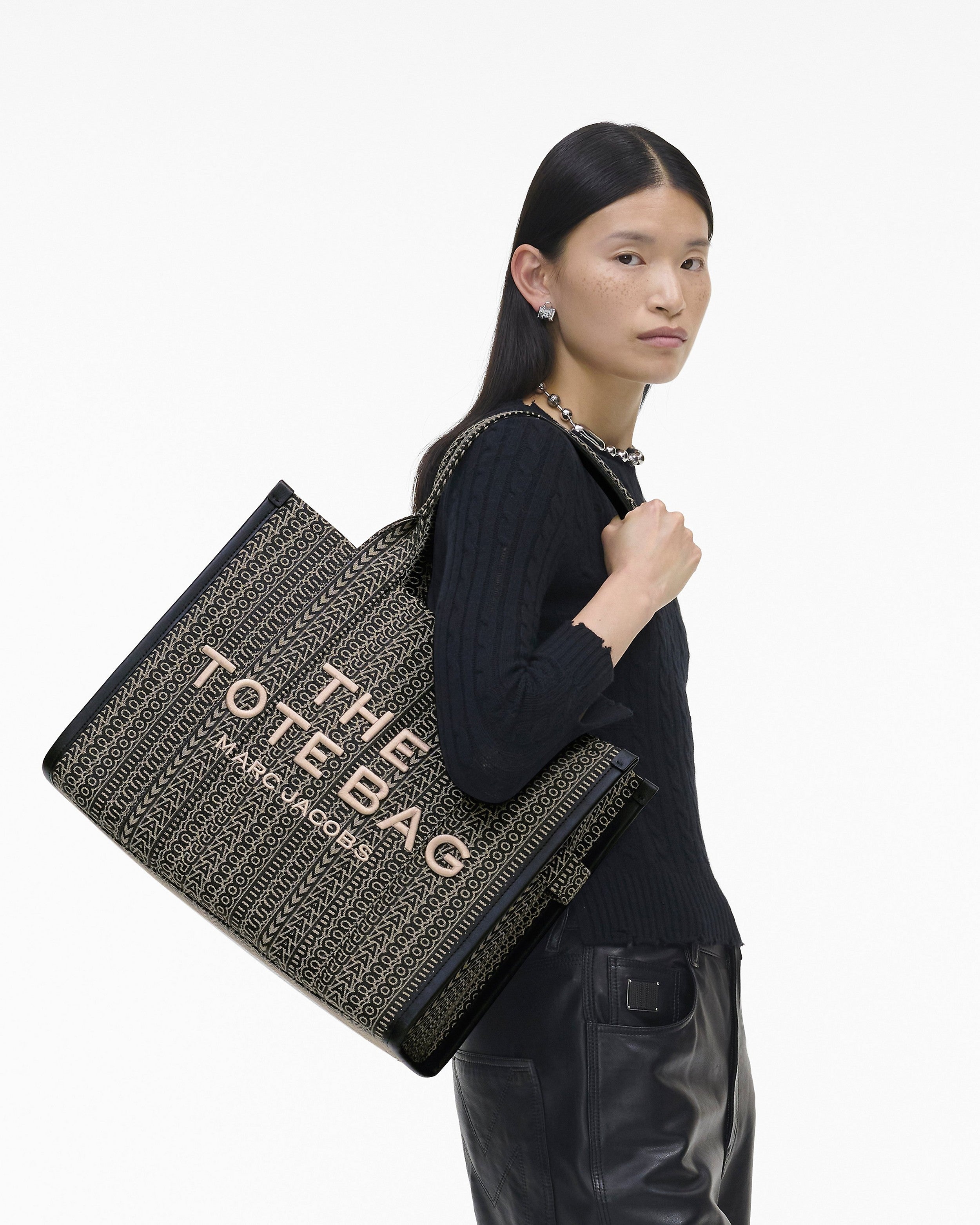 Marc Jacobs The Monogram Jacquard Large Tote Bag