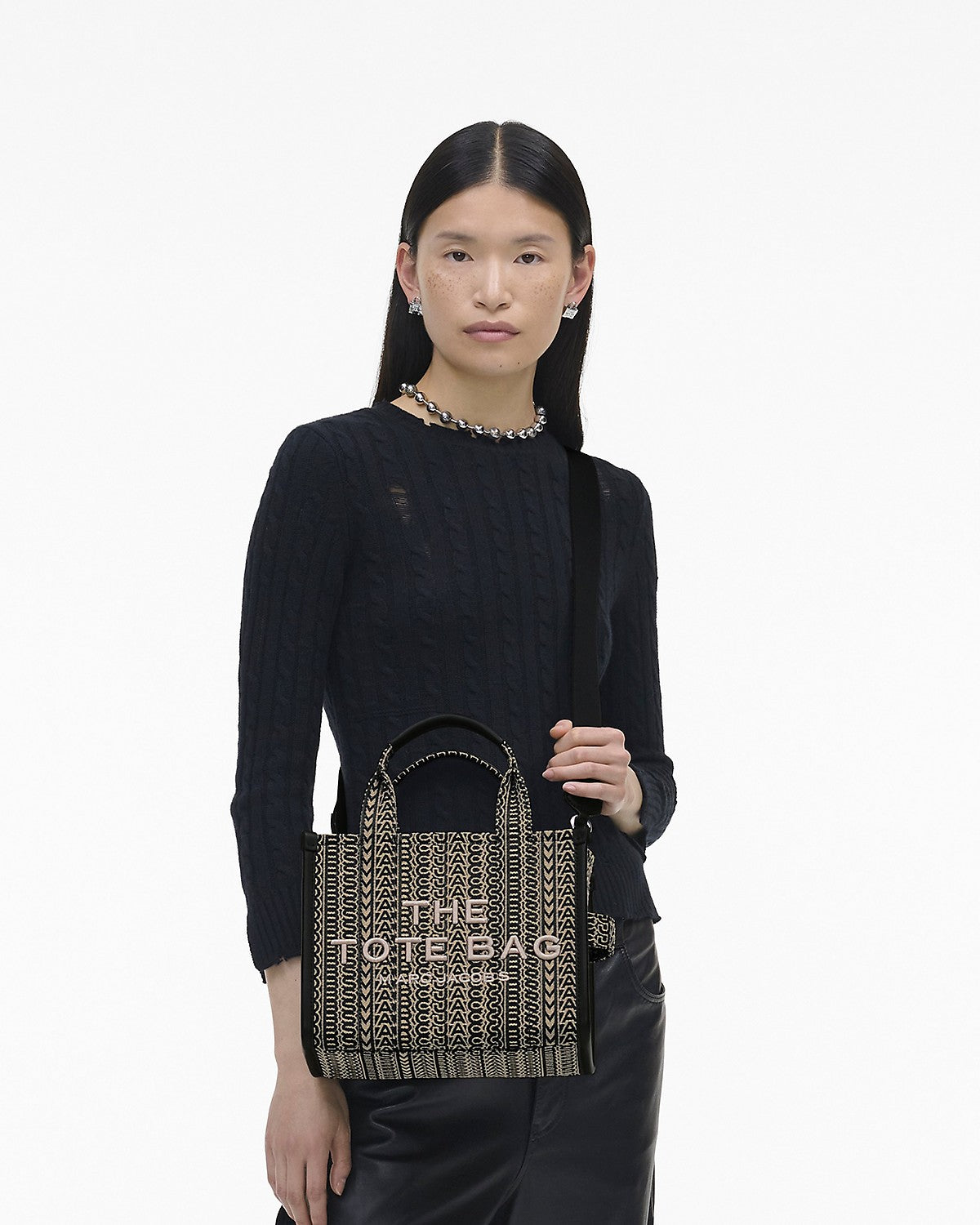 Marc Jacobs The Monogram Jacquard Small Tote Bag