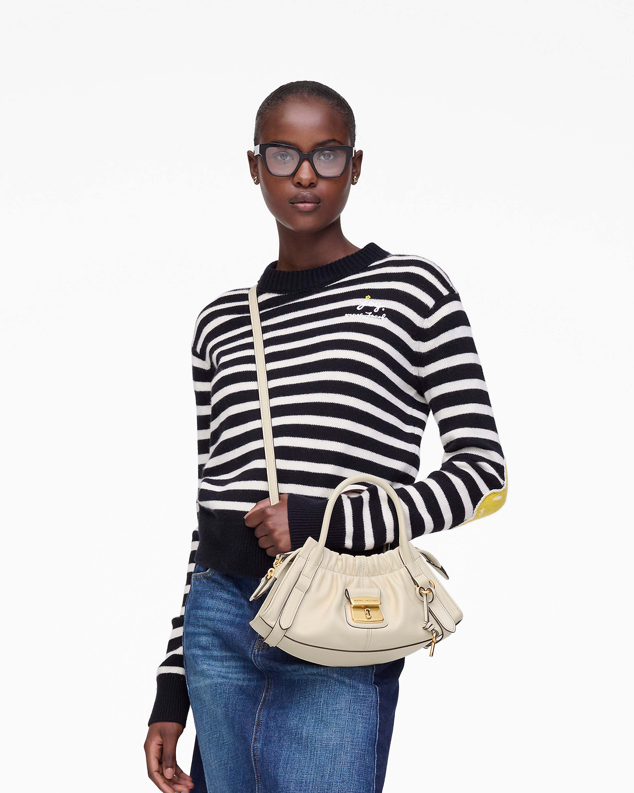 Marc Jacobs The Cristina Small Satchel-ivory