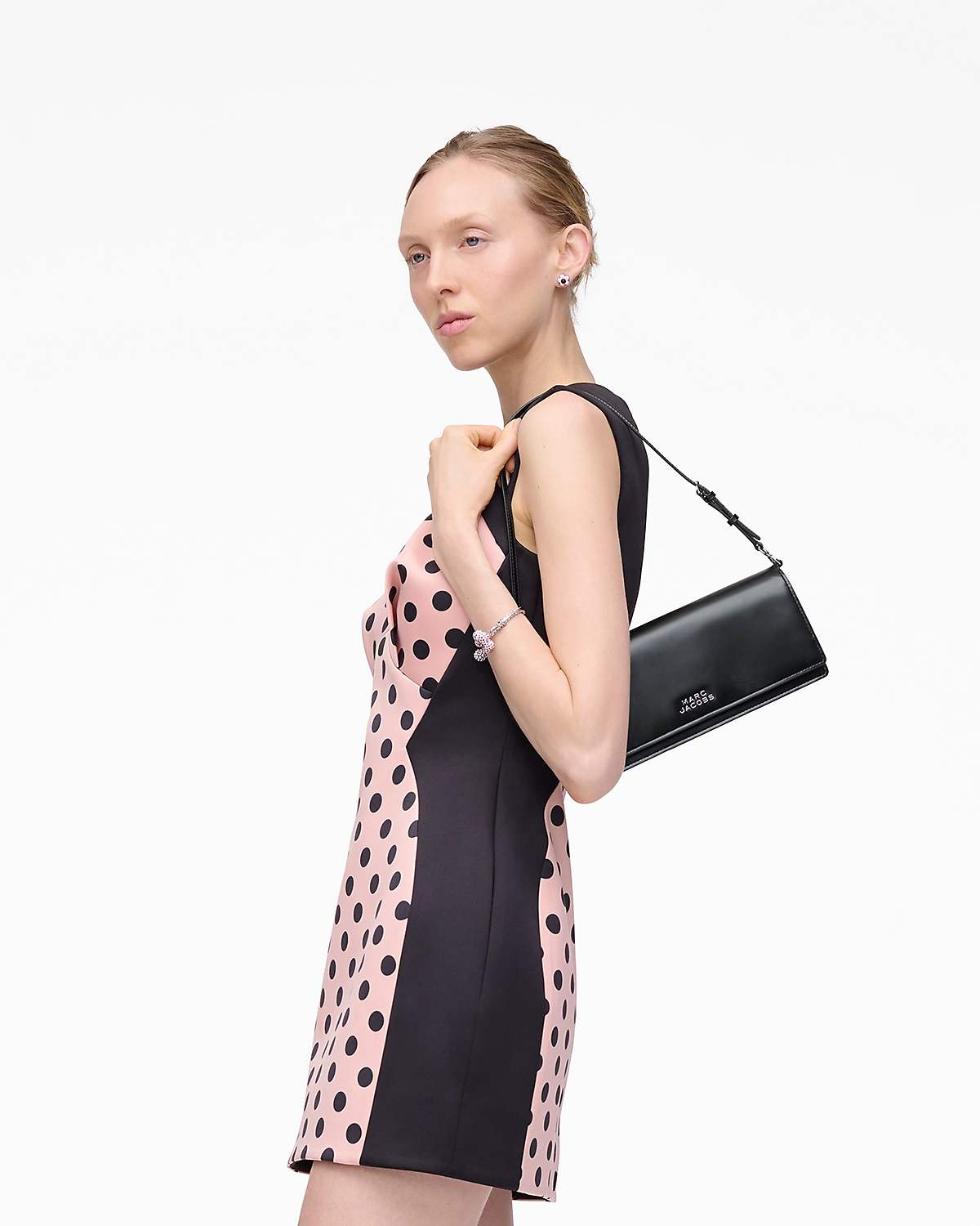 Marc Jacobs The Glam Mirror Shoulder Bag - Black