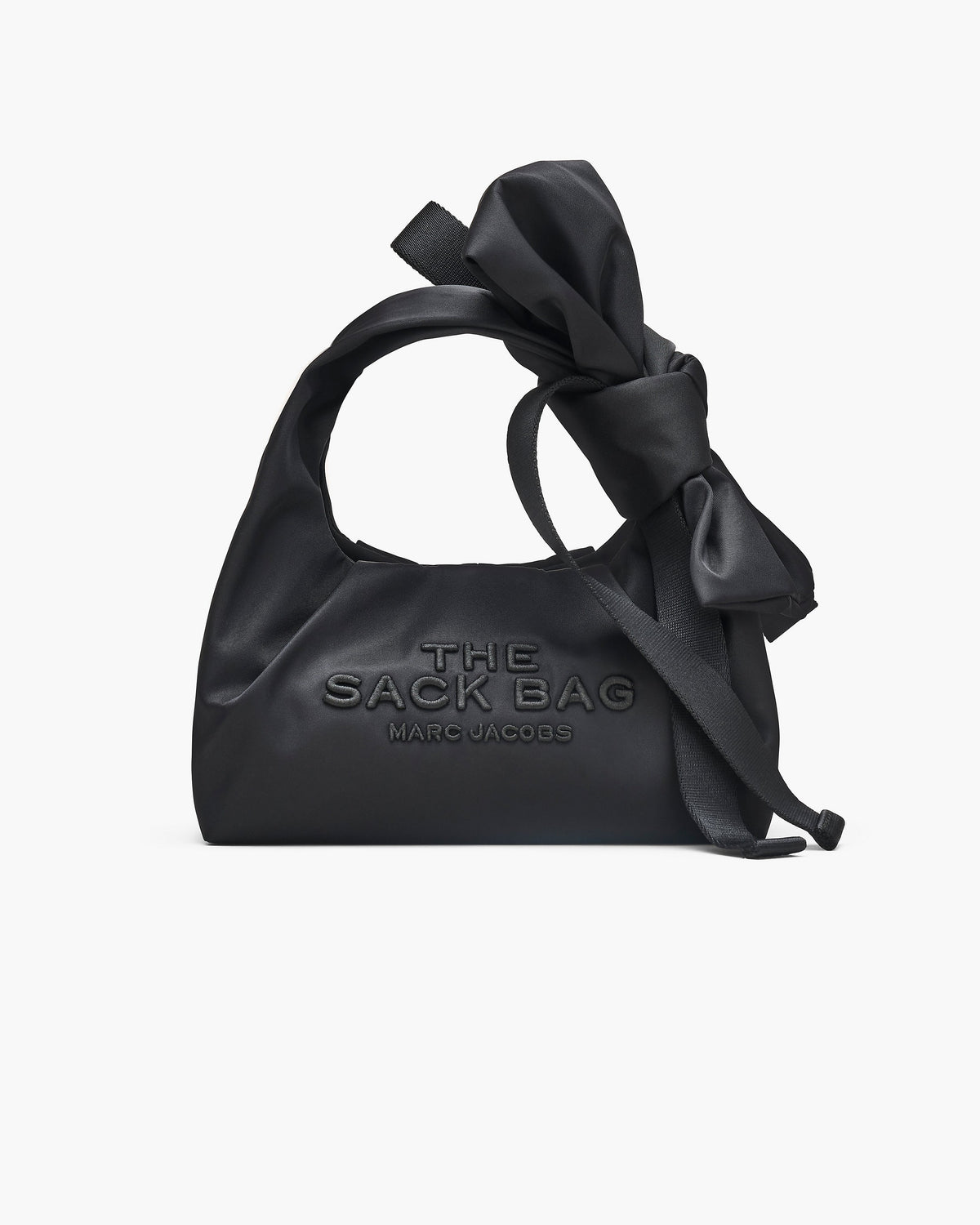 Marc Jacobs The Bow Nylon Mini Sack Bag - Black