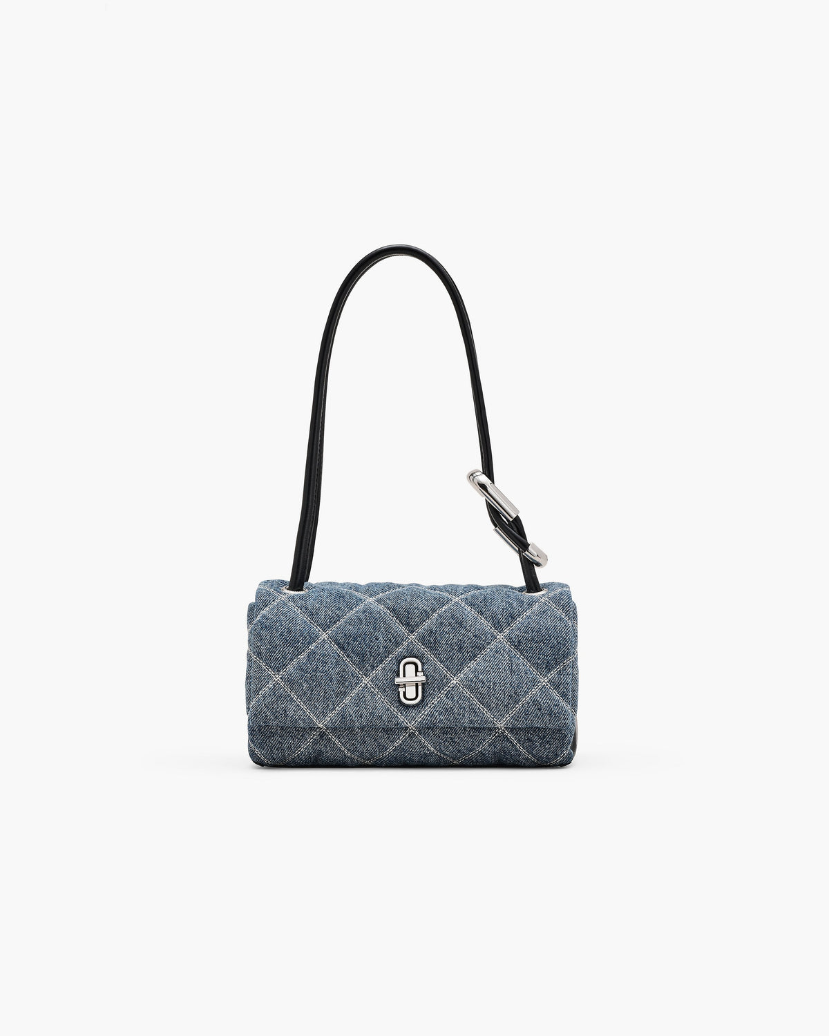 Marc Jacobs The Quilted Denim Mini Dual Shoulder Bag