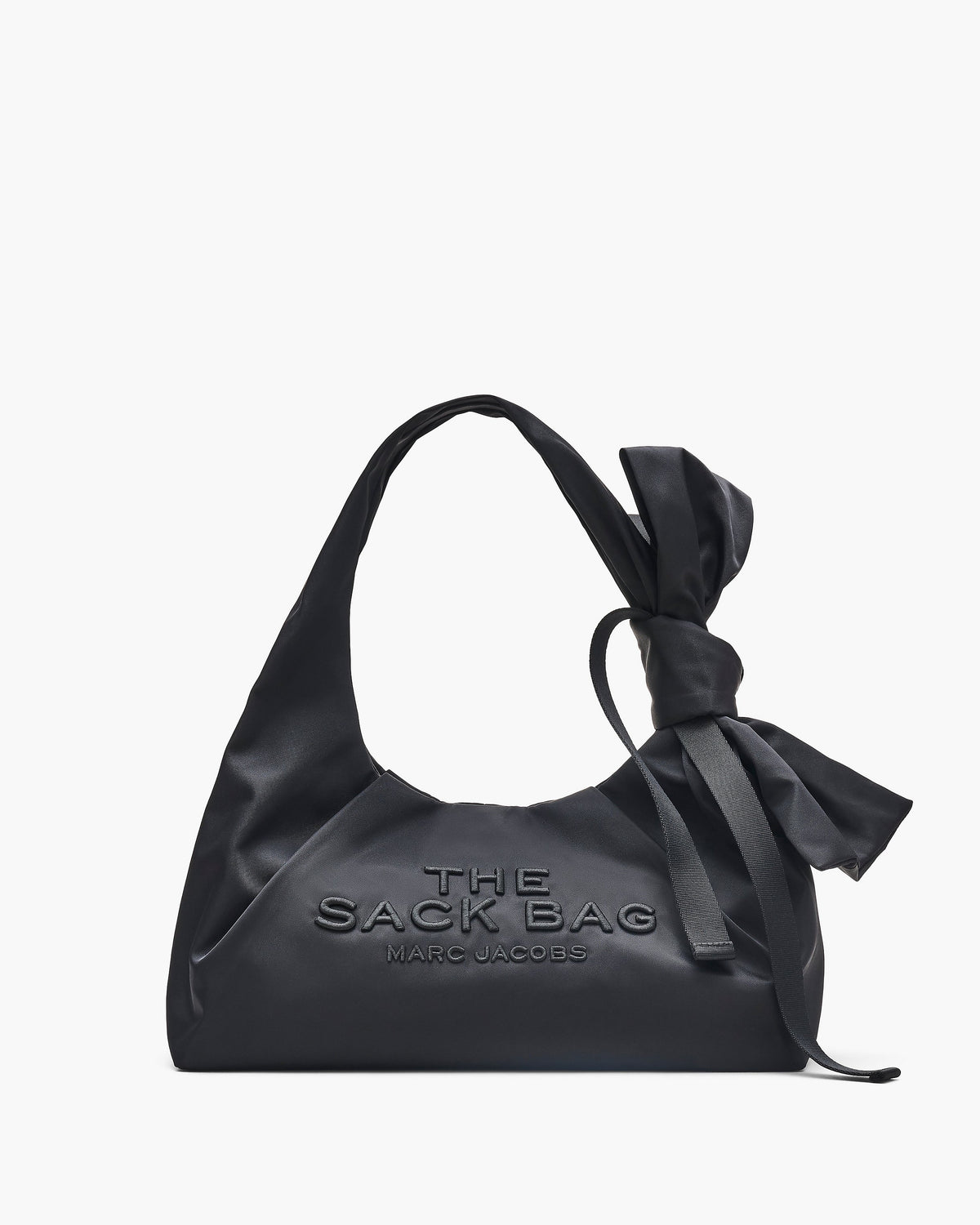 Marc Jacobs The Bow Nylon Sack Bag - Black