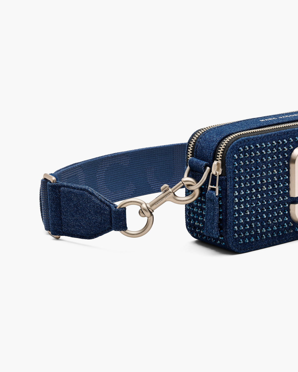 Marc Jacobs The Crystal Denim Snapshot Bag