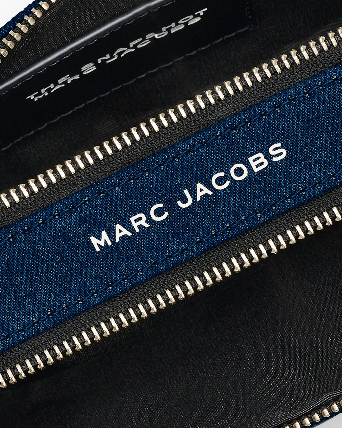 Marc Jacobs The Crystal Denim Snapshot Bag