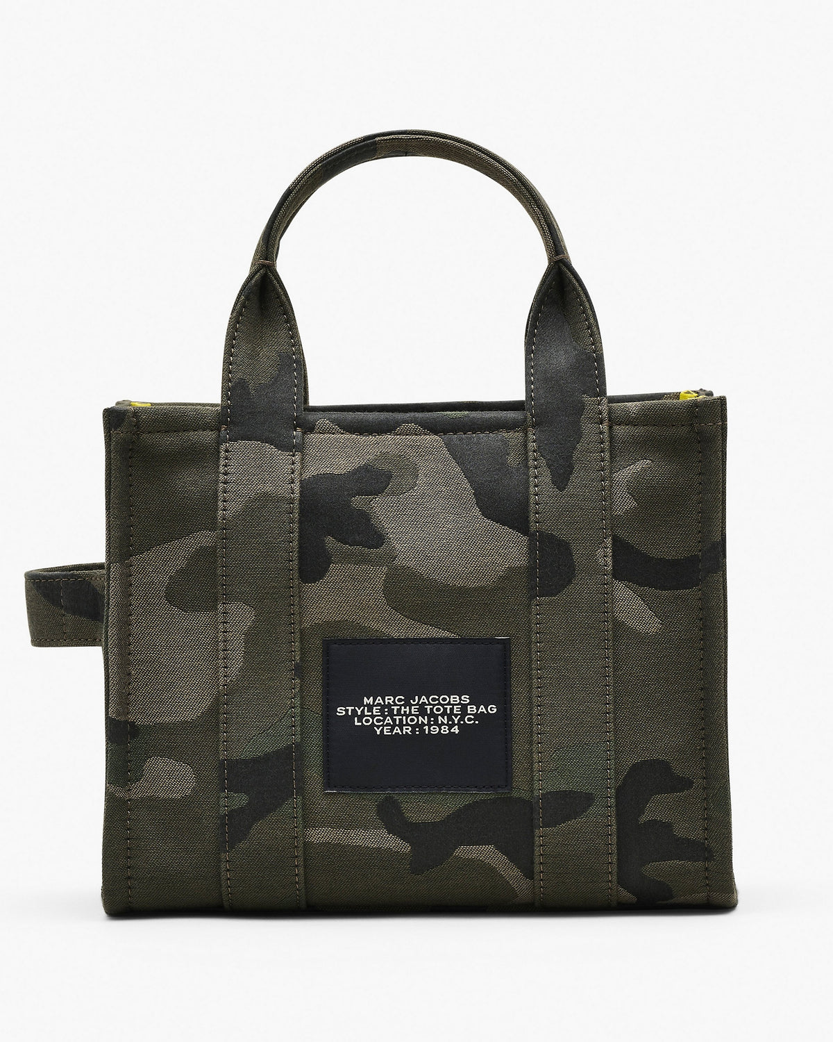 Marc Jacobs The Camo Jacquard Small Tote Bag-Camo Multi
