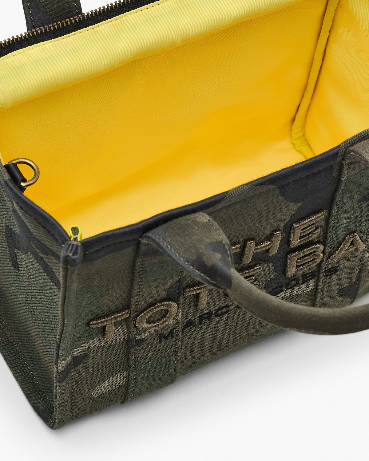 Marc Jacobs The Camo Jacquard Small Tote Bag-Camo Multi